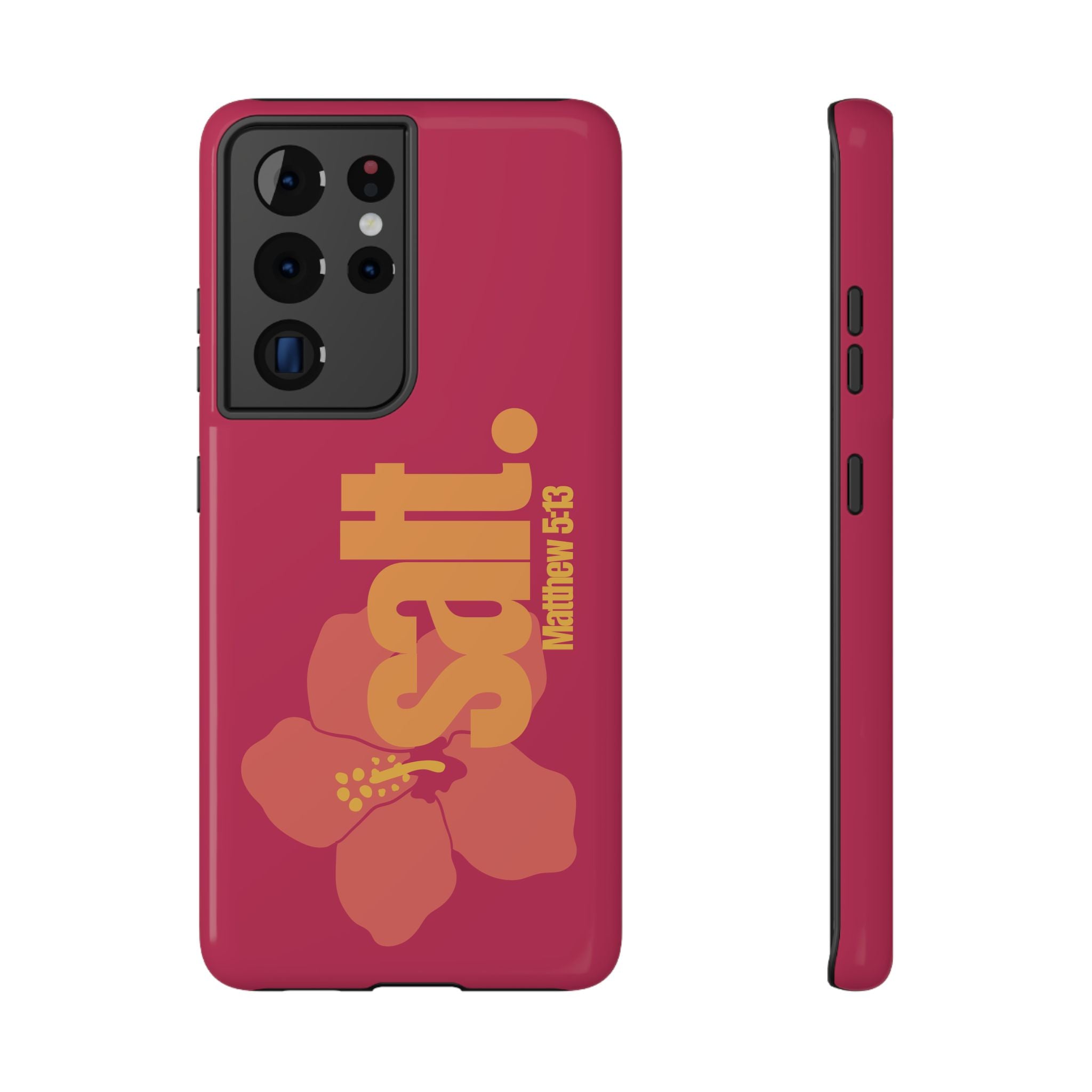 Salt Hibiscus Hard Phone Case