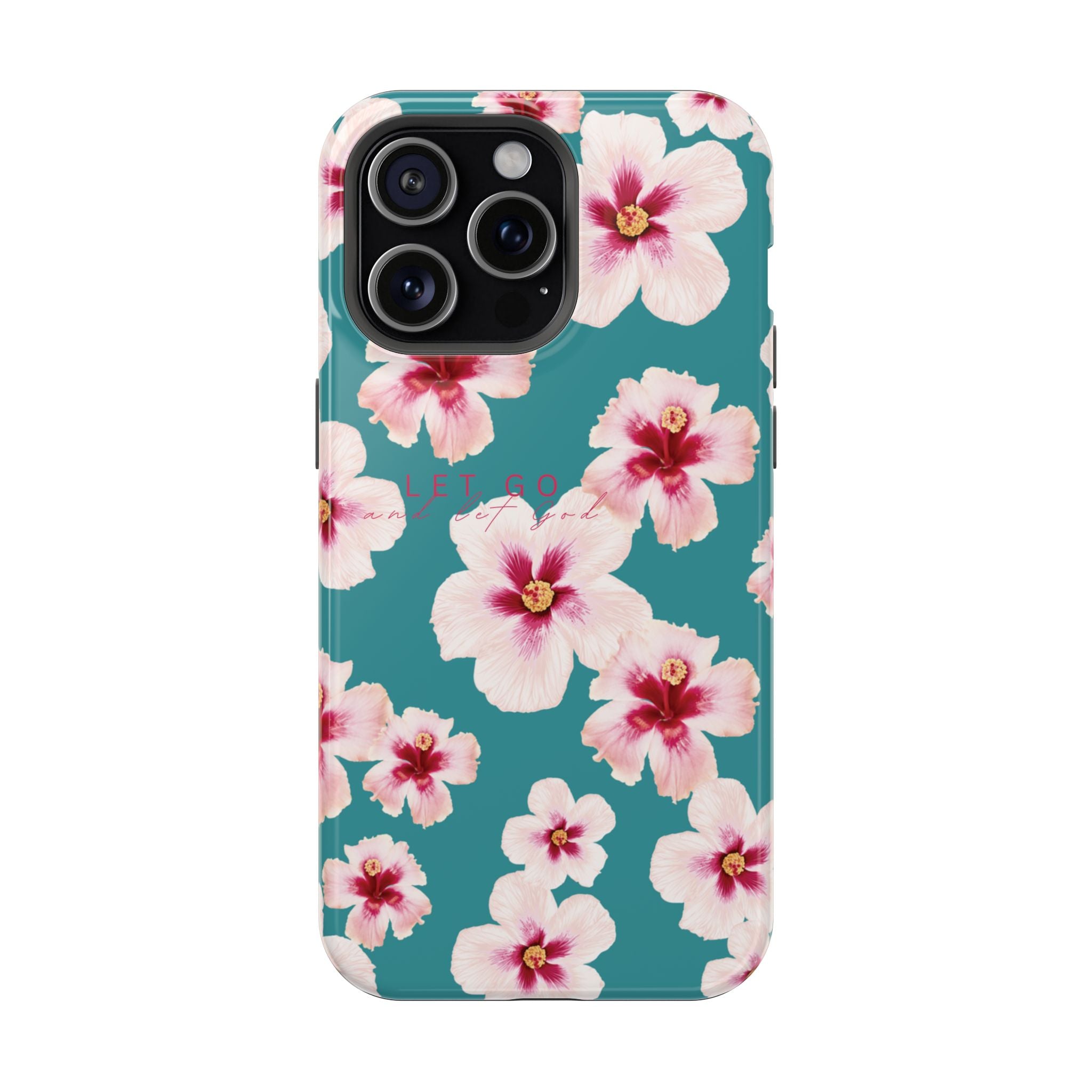 Let Go Hibiscus Hard Phone Case