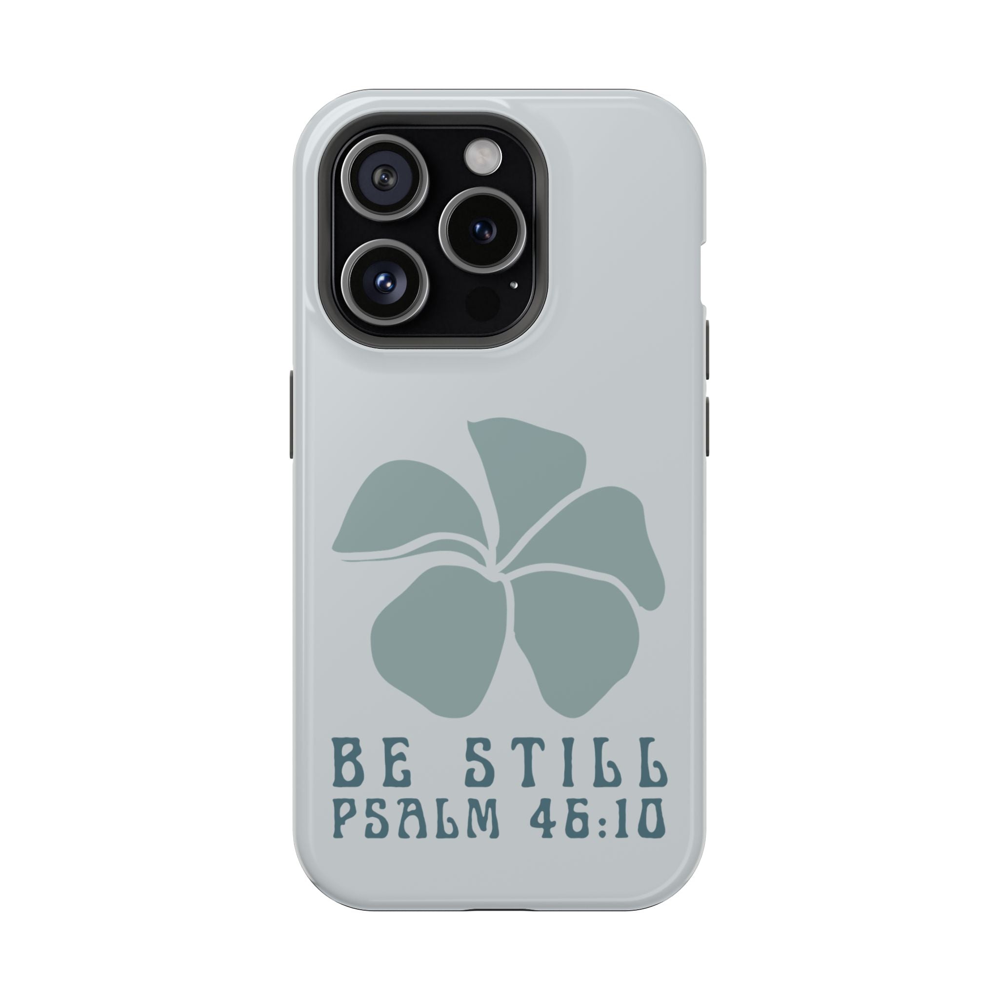 Be Still Plumeria Hard Phone Case