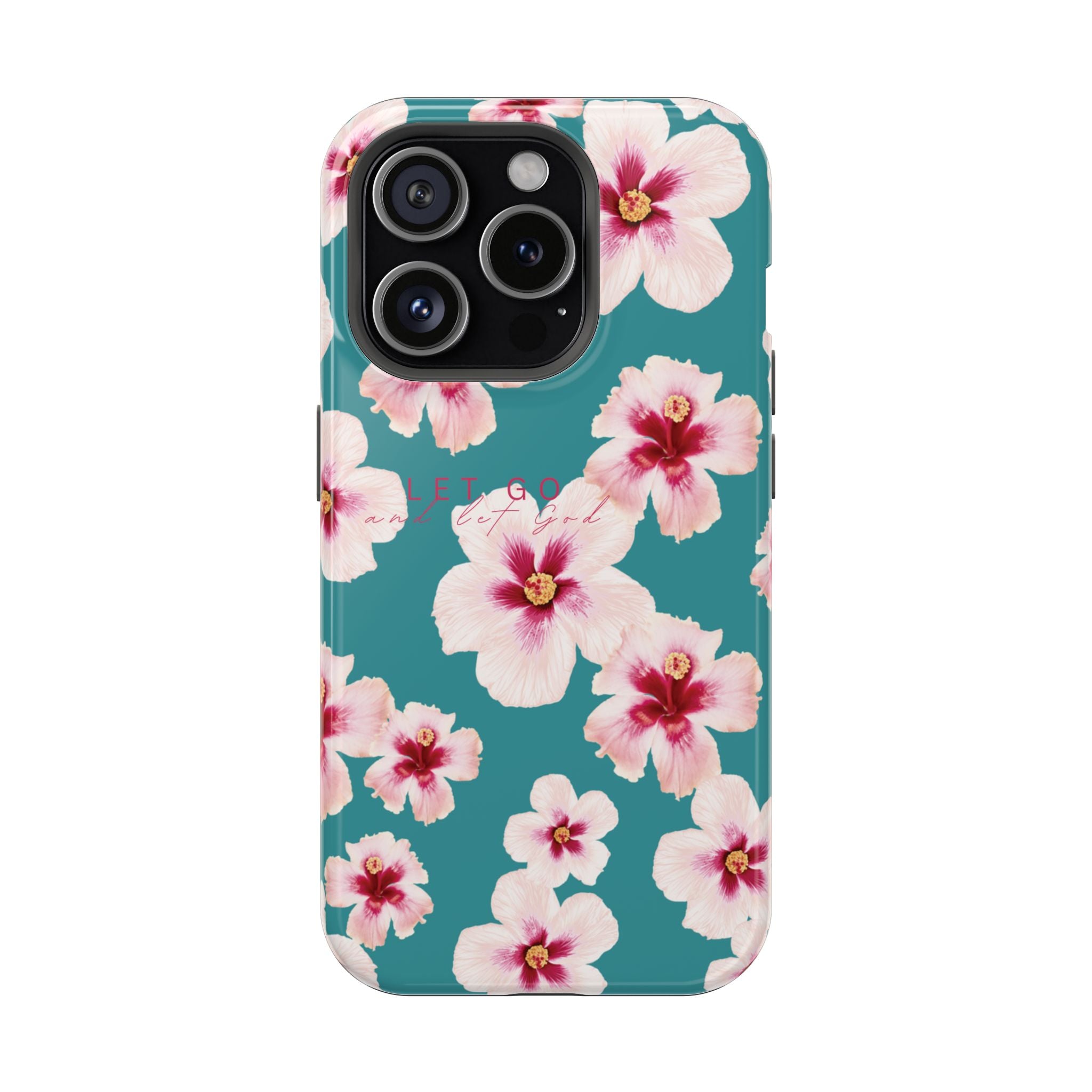 Let Go Hibiscus Hard Phone Case