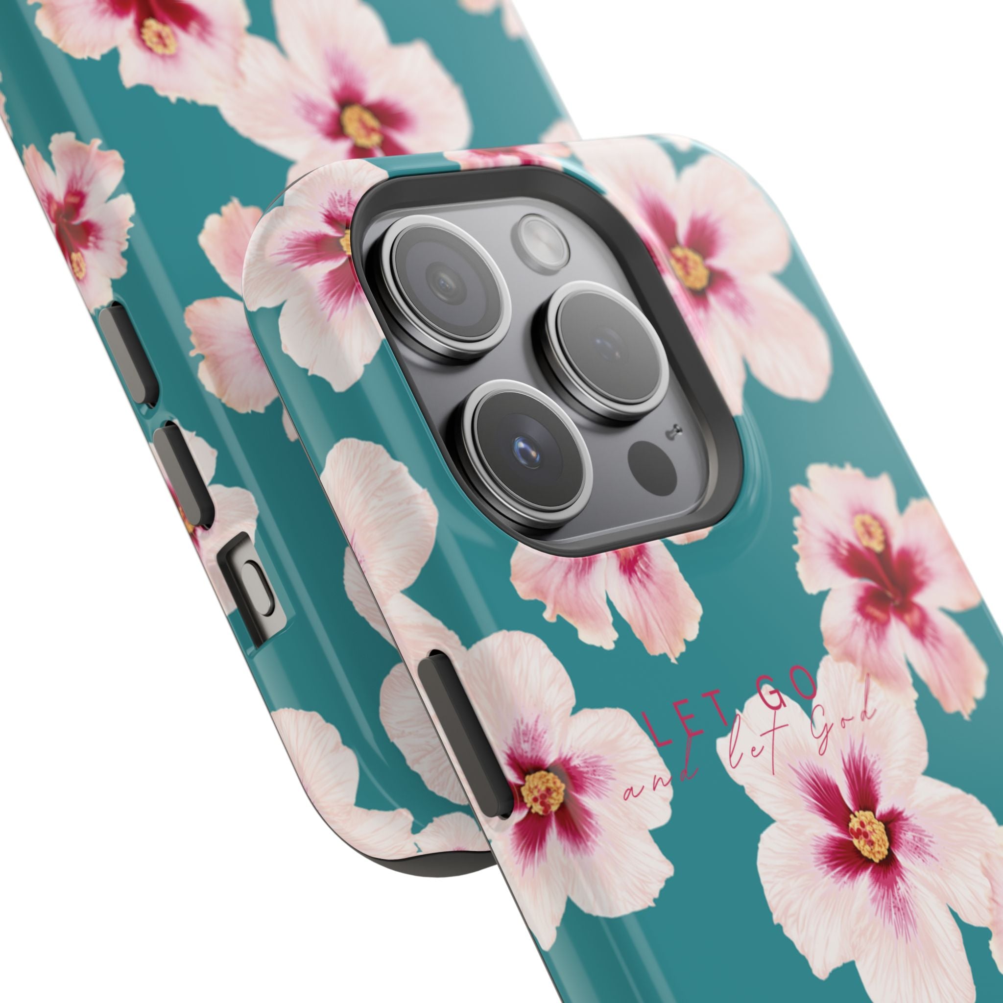 Let Go Hibiscus Hard Phone Case