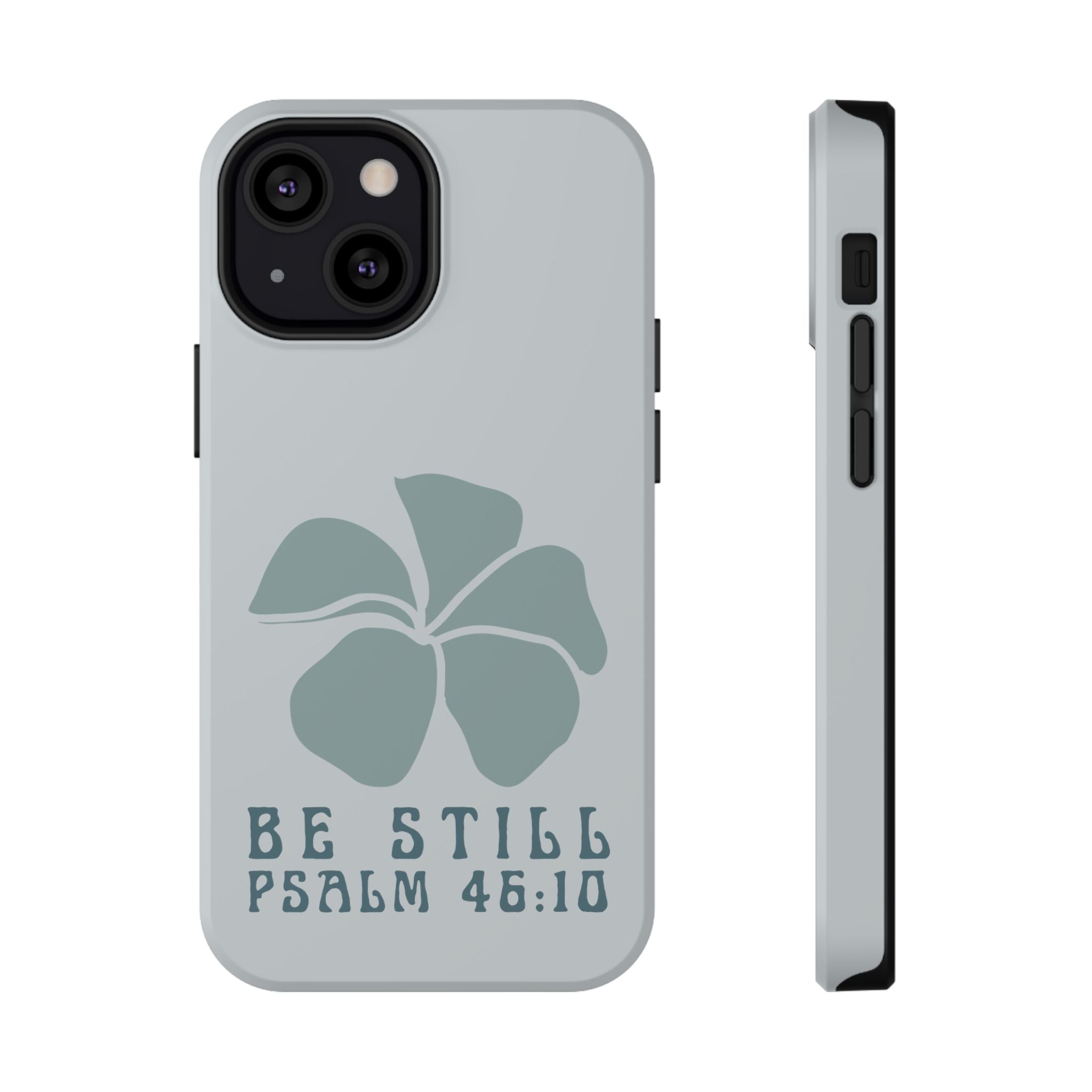 Be Still Plumeria Hard Phone Case