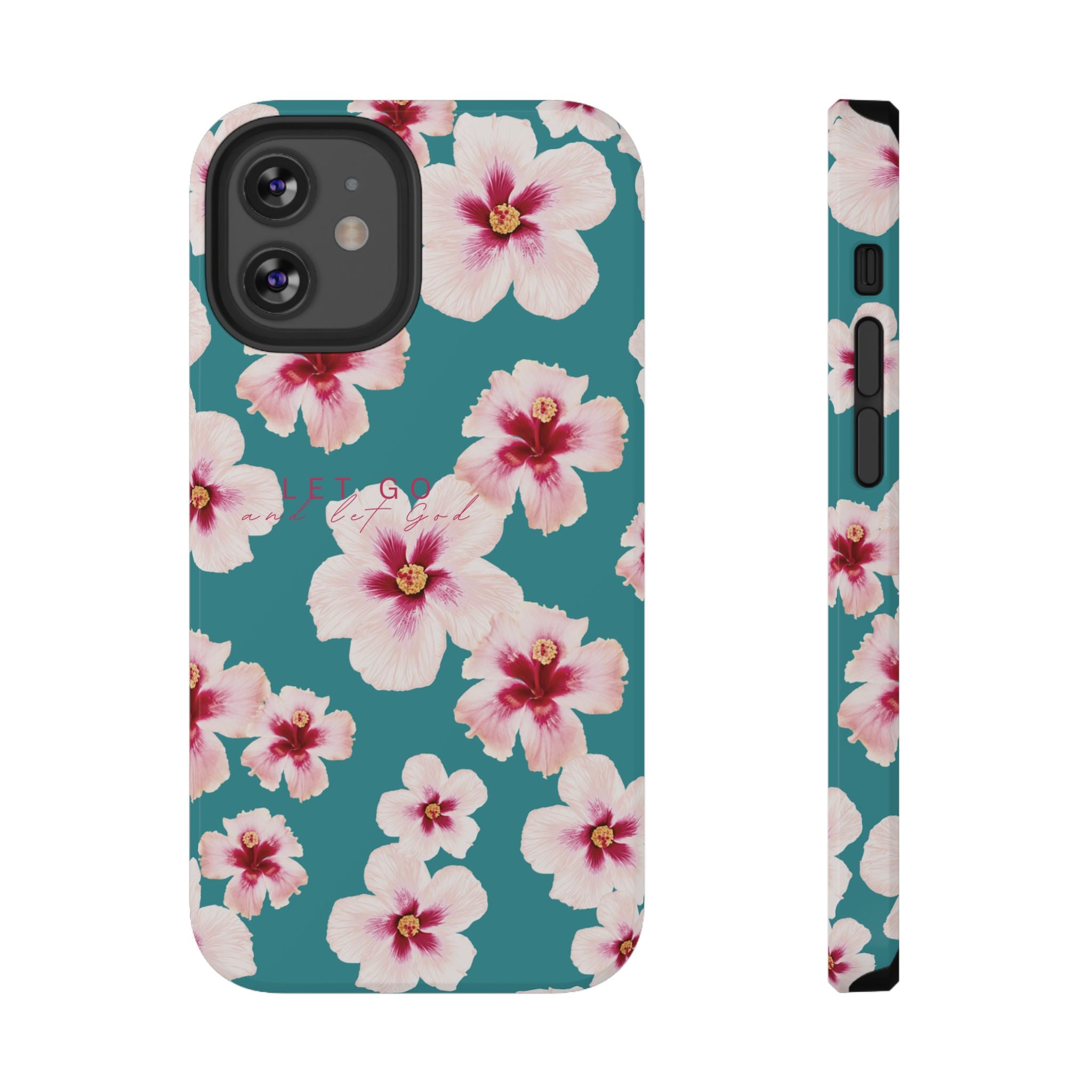 Let Go Hibiscus Hard Phone Case