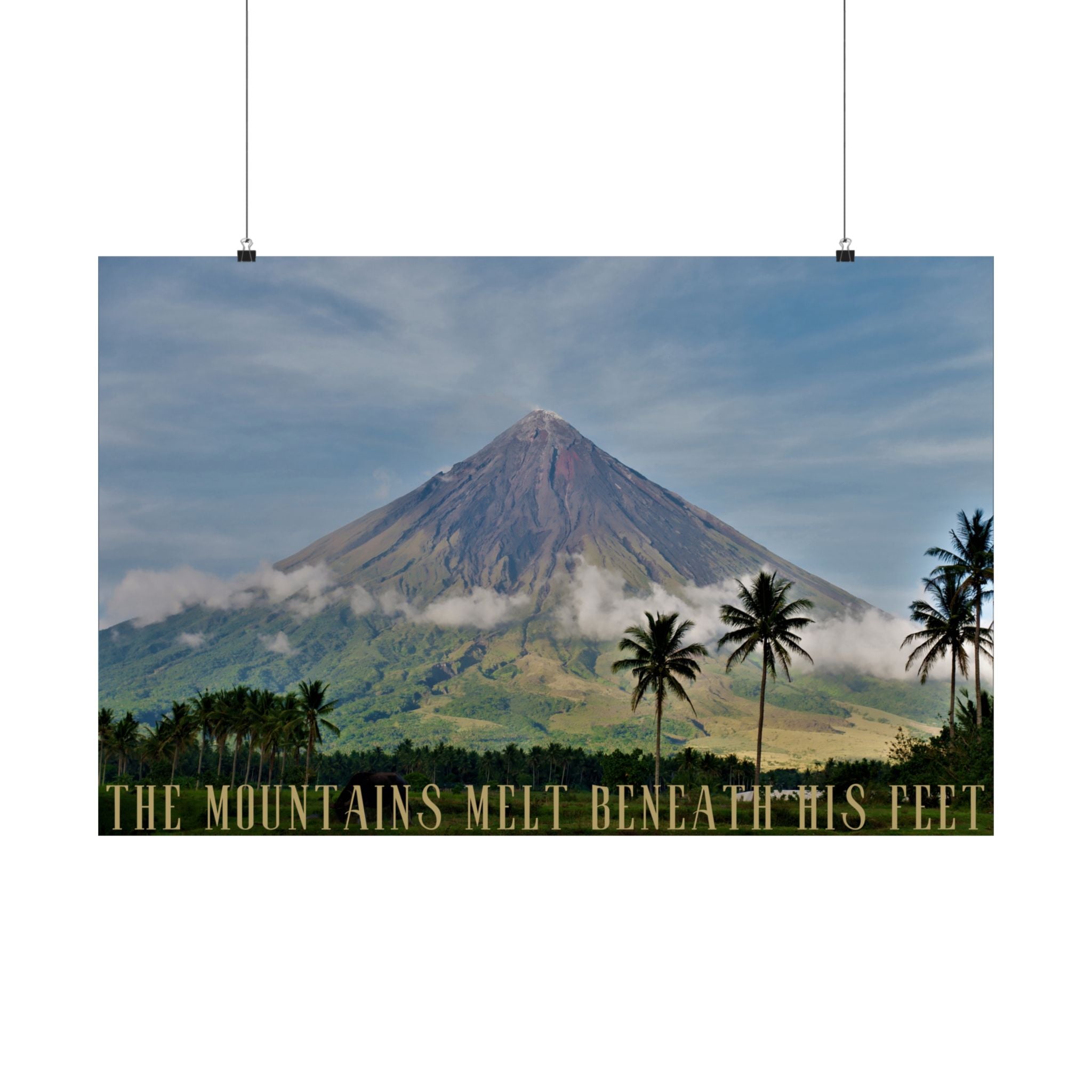 Mountains Melt Art Print