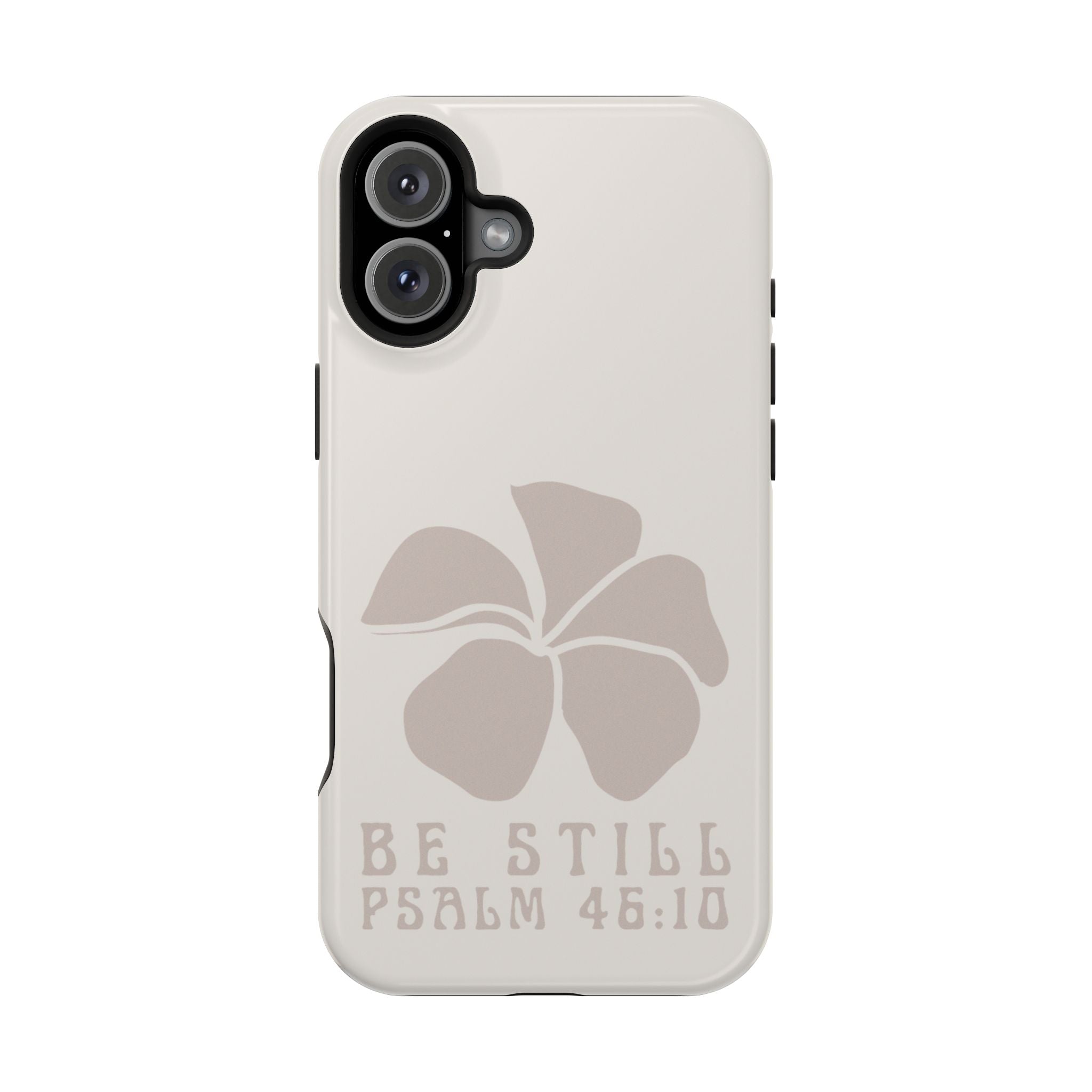 Be Still Plumeria Hard Phone Case