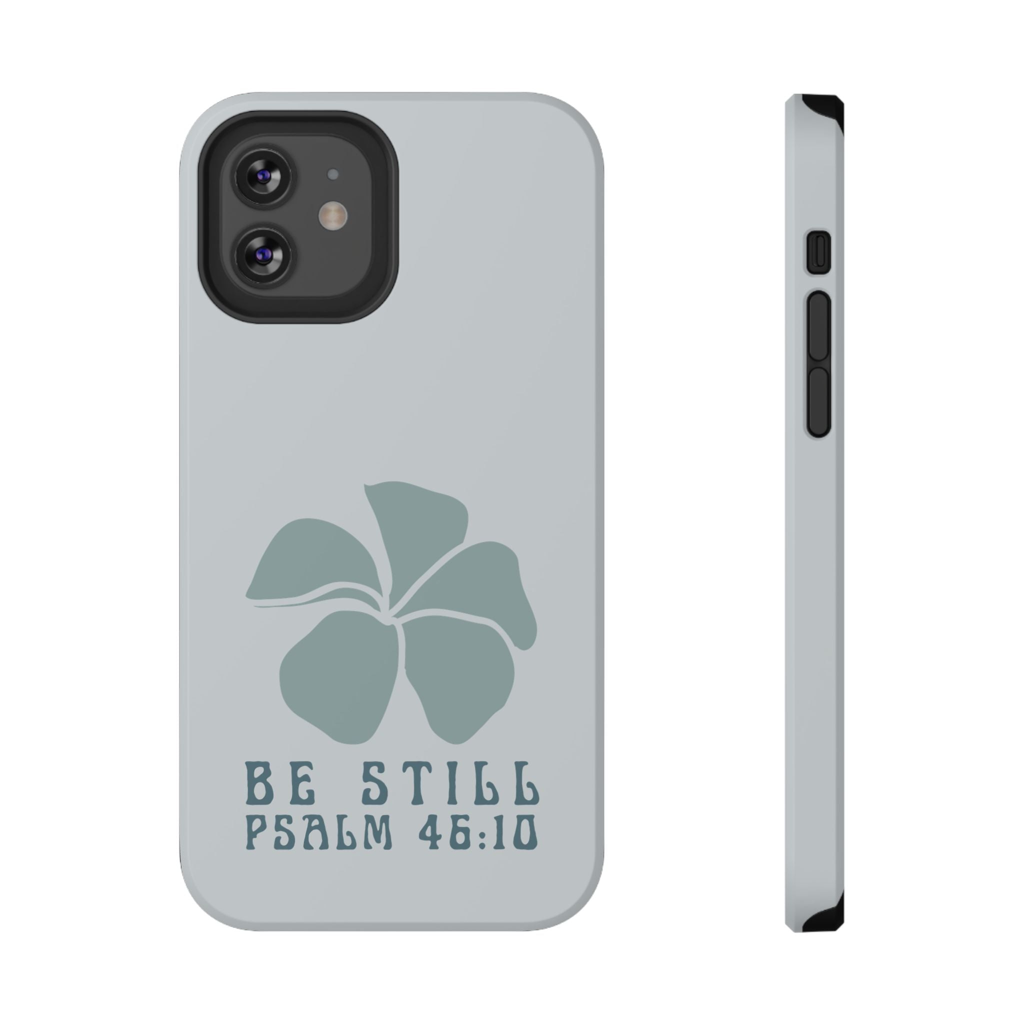 Be Still Plumeria Hard Phone Case
