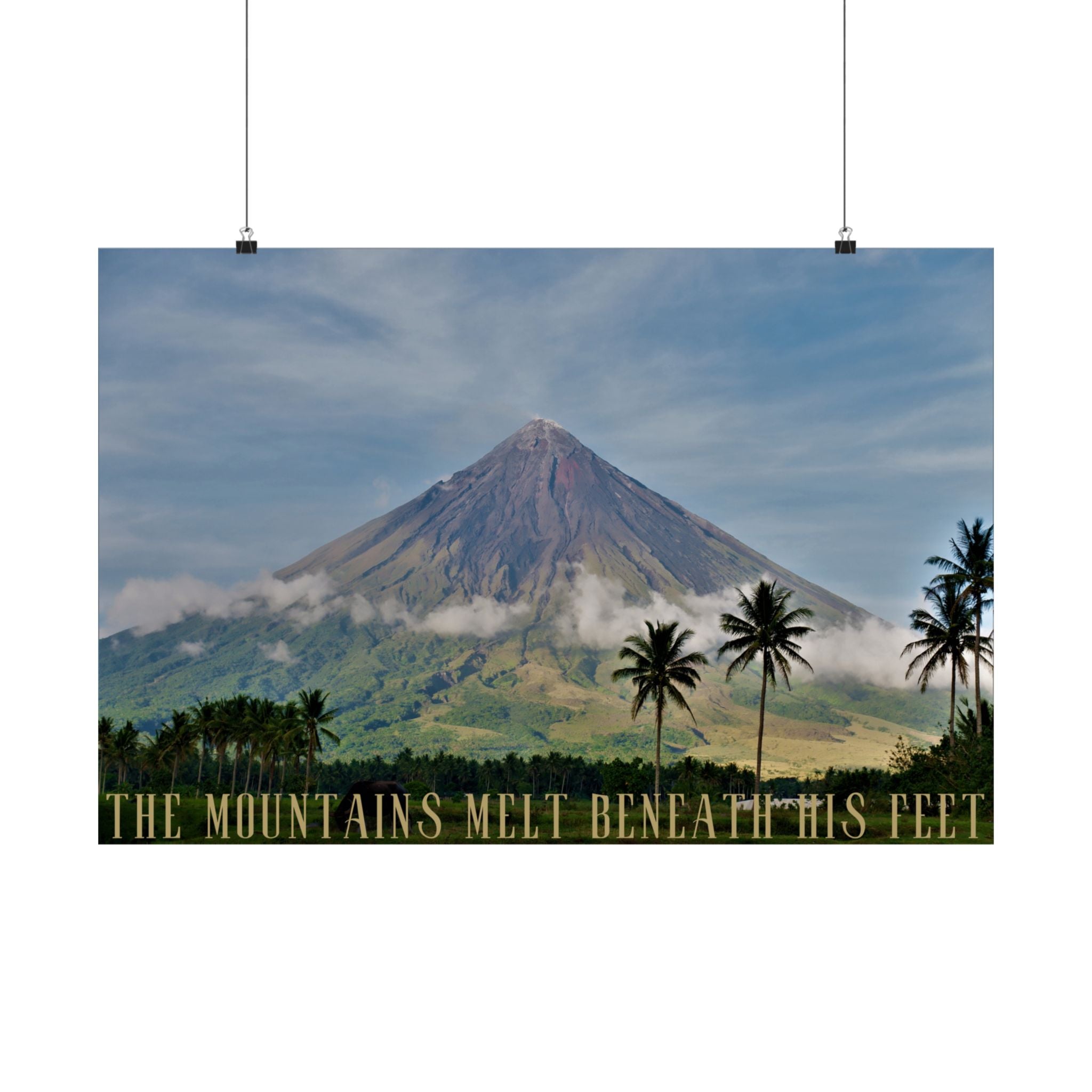 Mountains Melt Art Print
