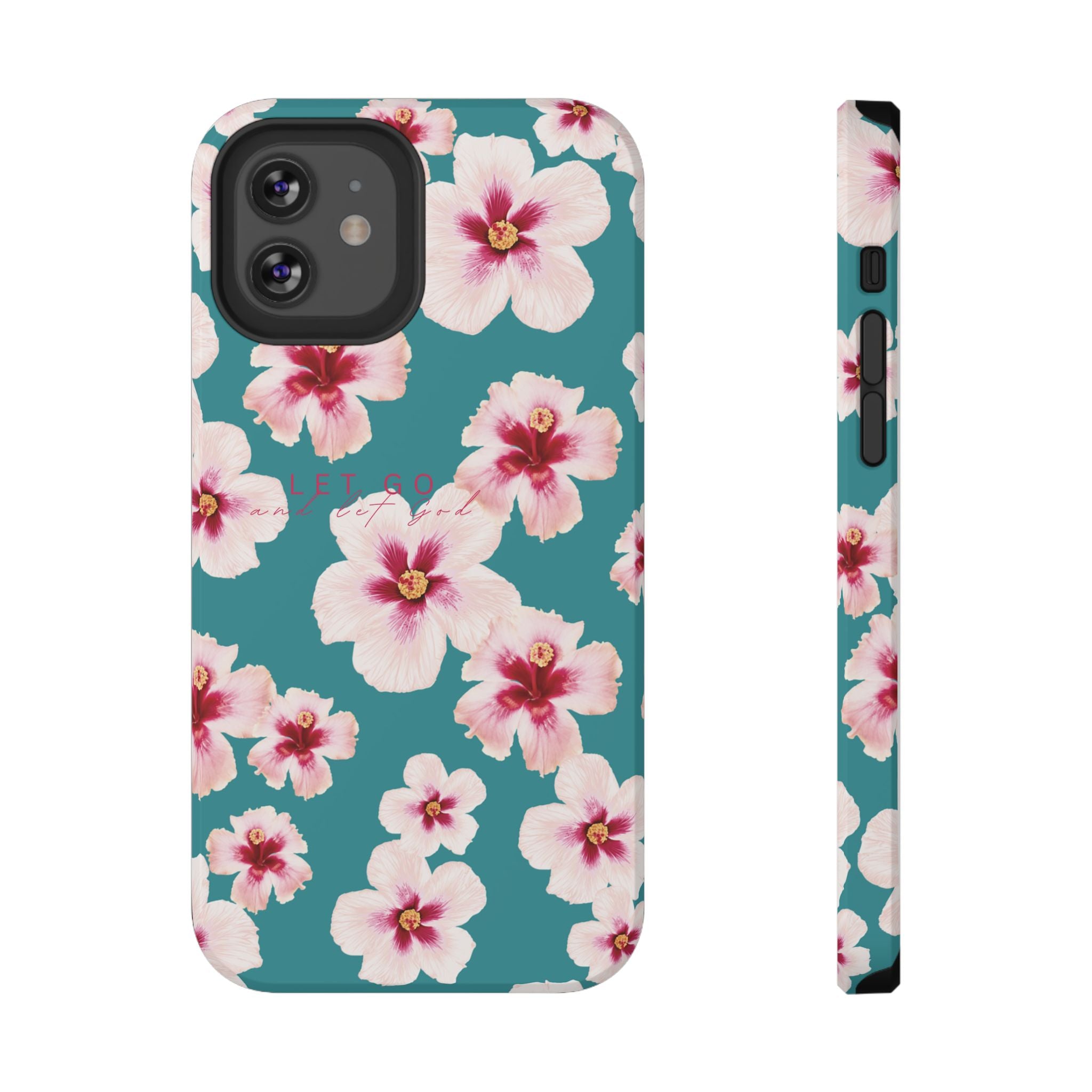 Let Go Hibiscus Hard Phone Case