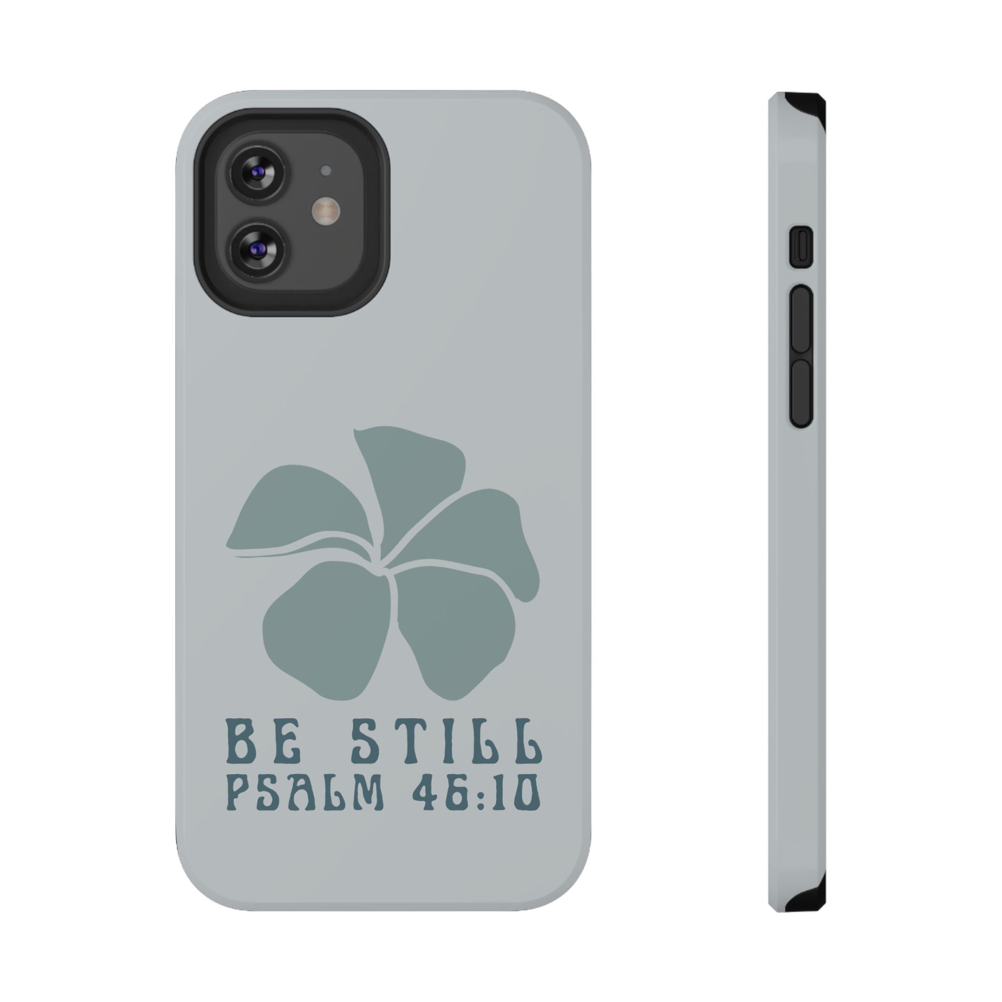 Be Still Plumeria Hard Phone Case