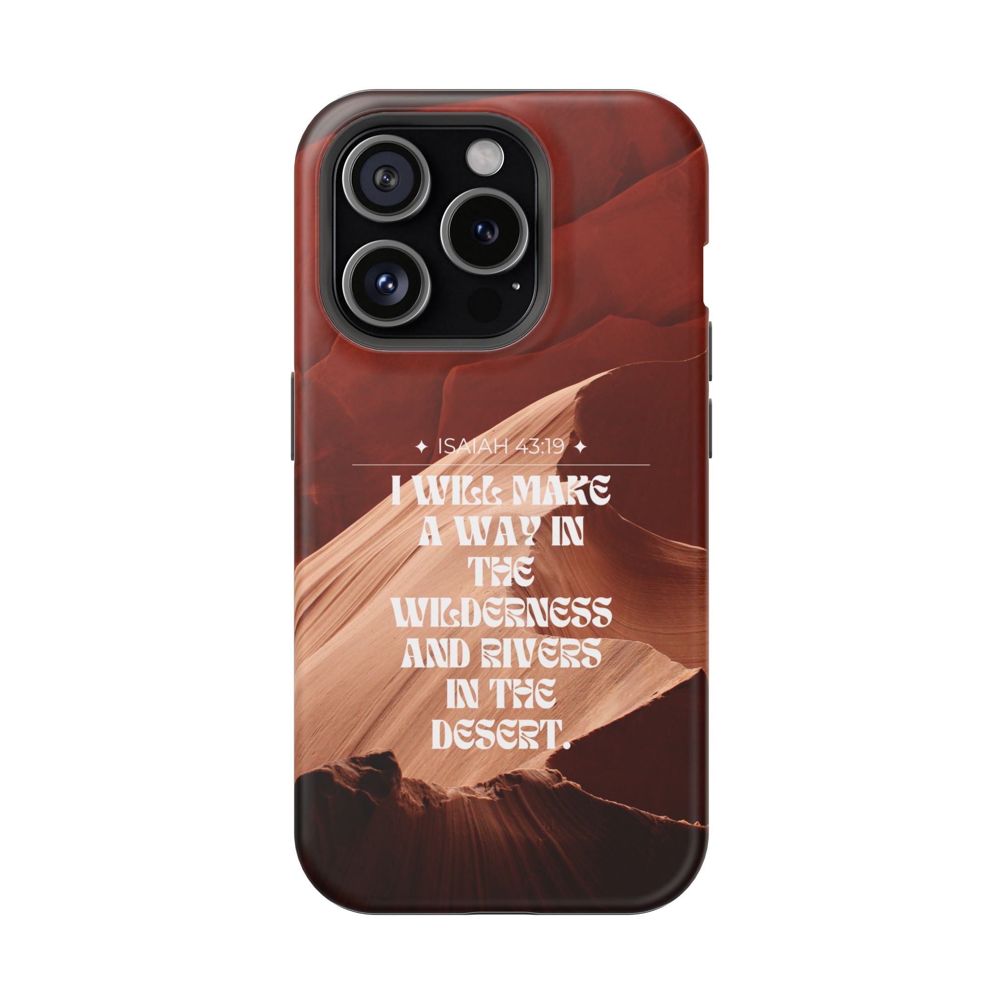 Rivers In The Desert Hard Phone Case