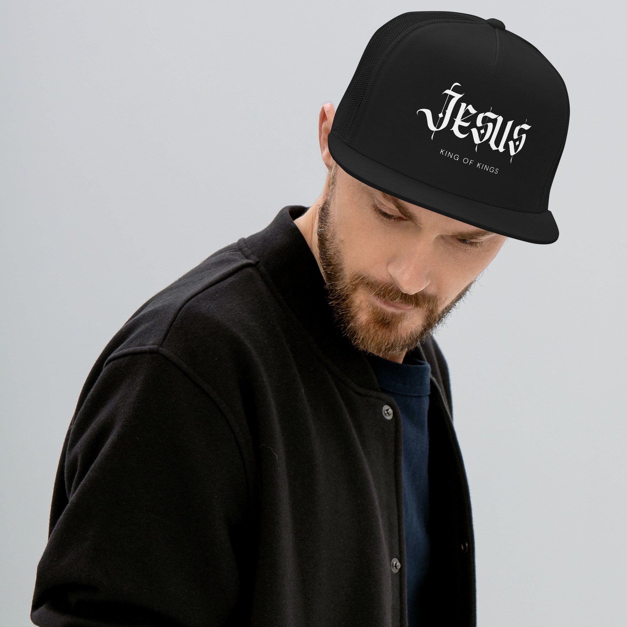 Jesus Script Trucker Hat