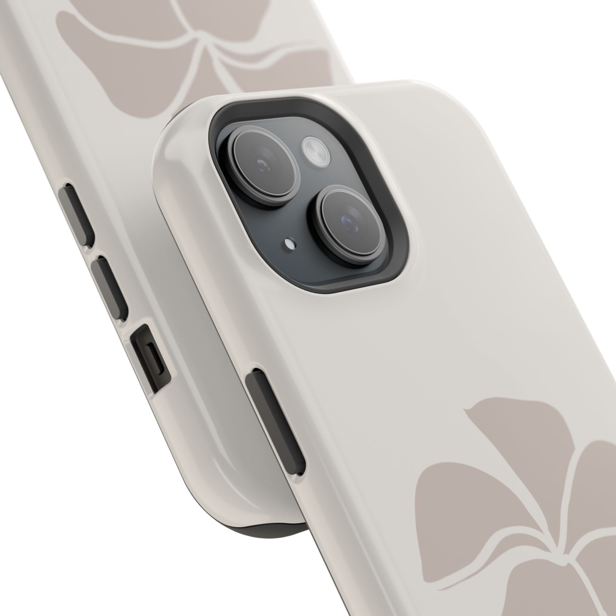 Be Still Plumeria Hard Phone Case