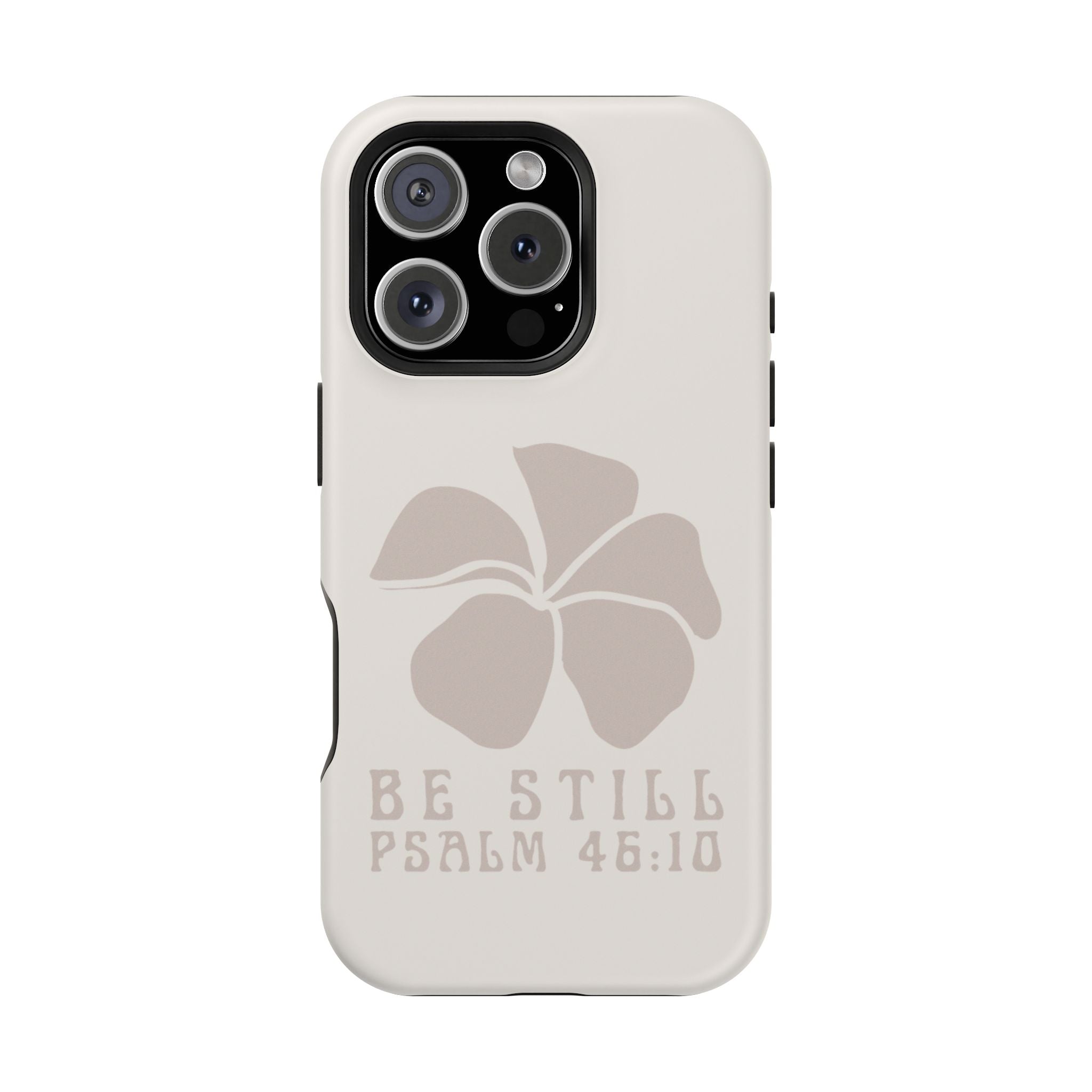 Be Still Plumeria Hard Phone Case