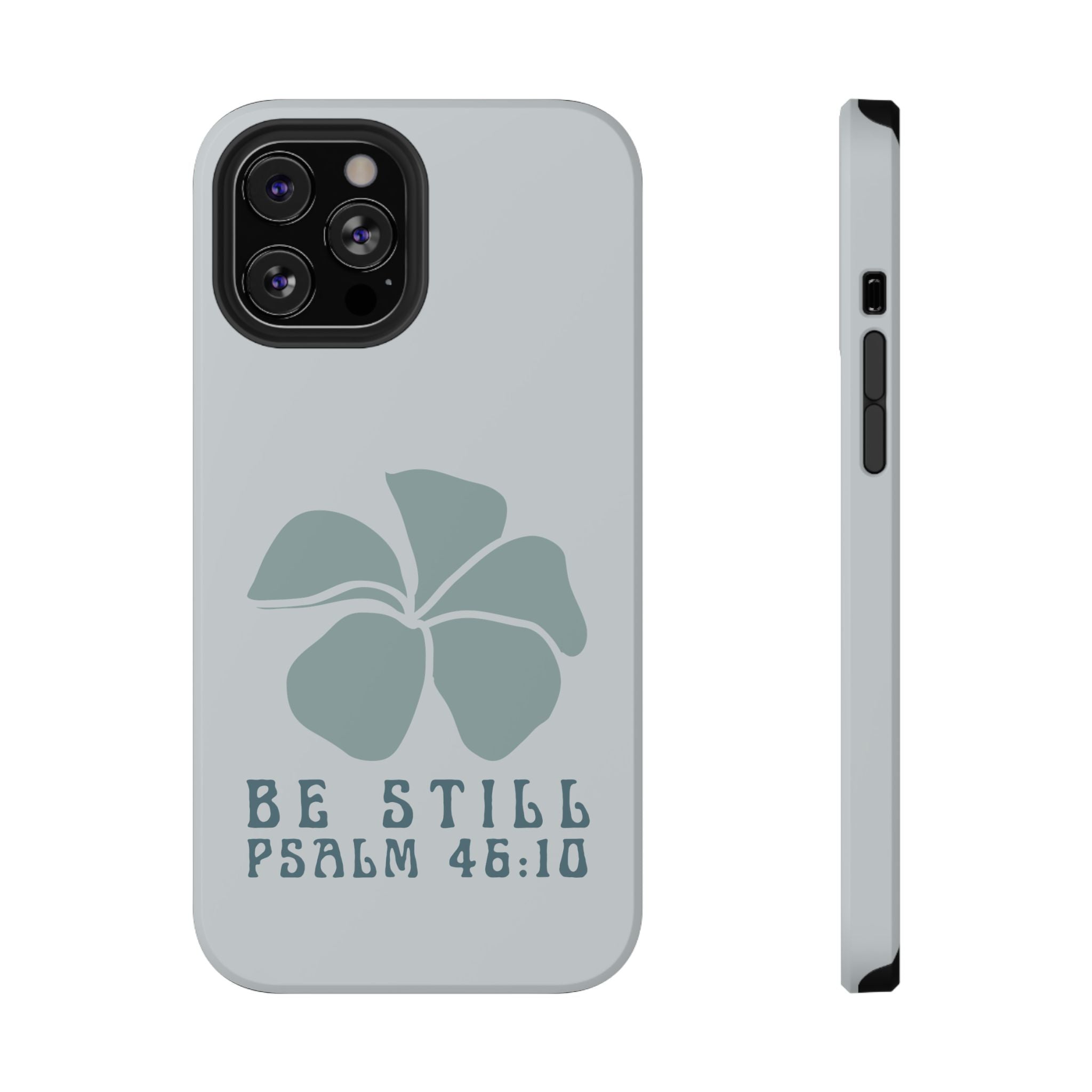 Be Still Plumeria Hard Phone Case