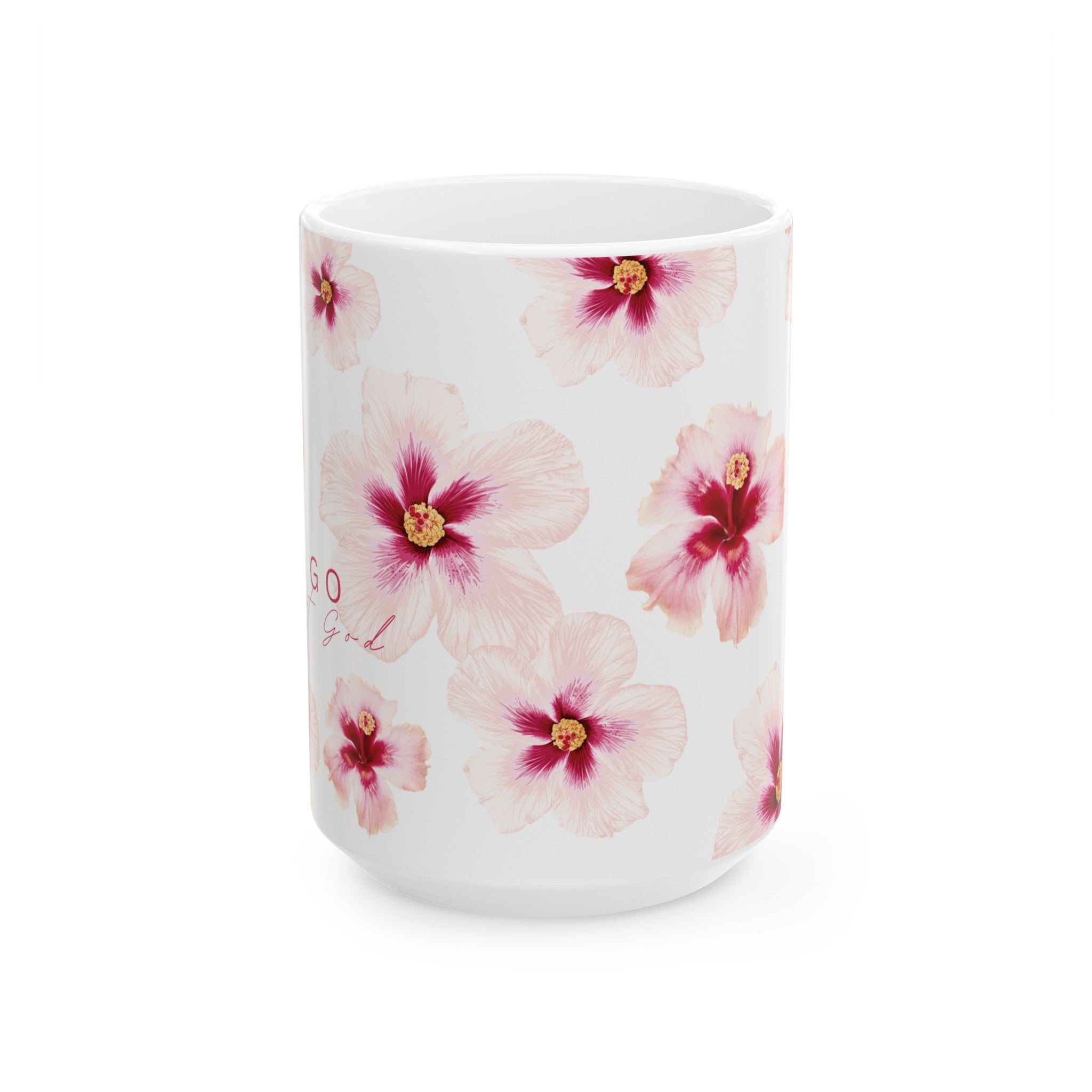 Let Go Hibiscus Mug