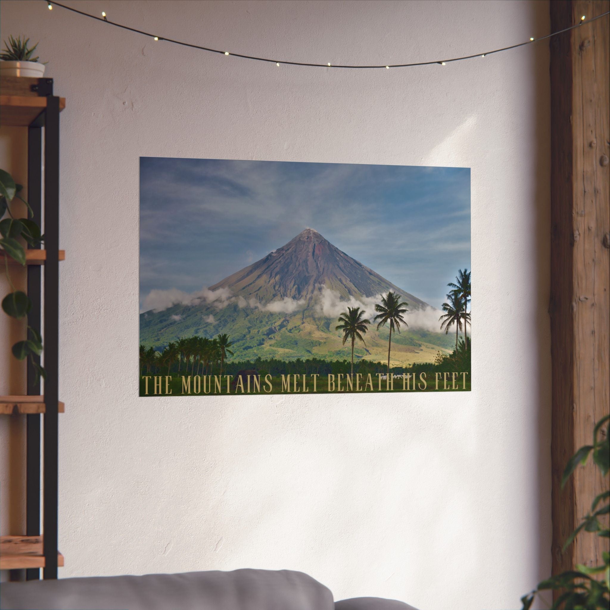 Mountains Melt Art Print