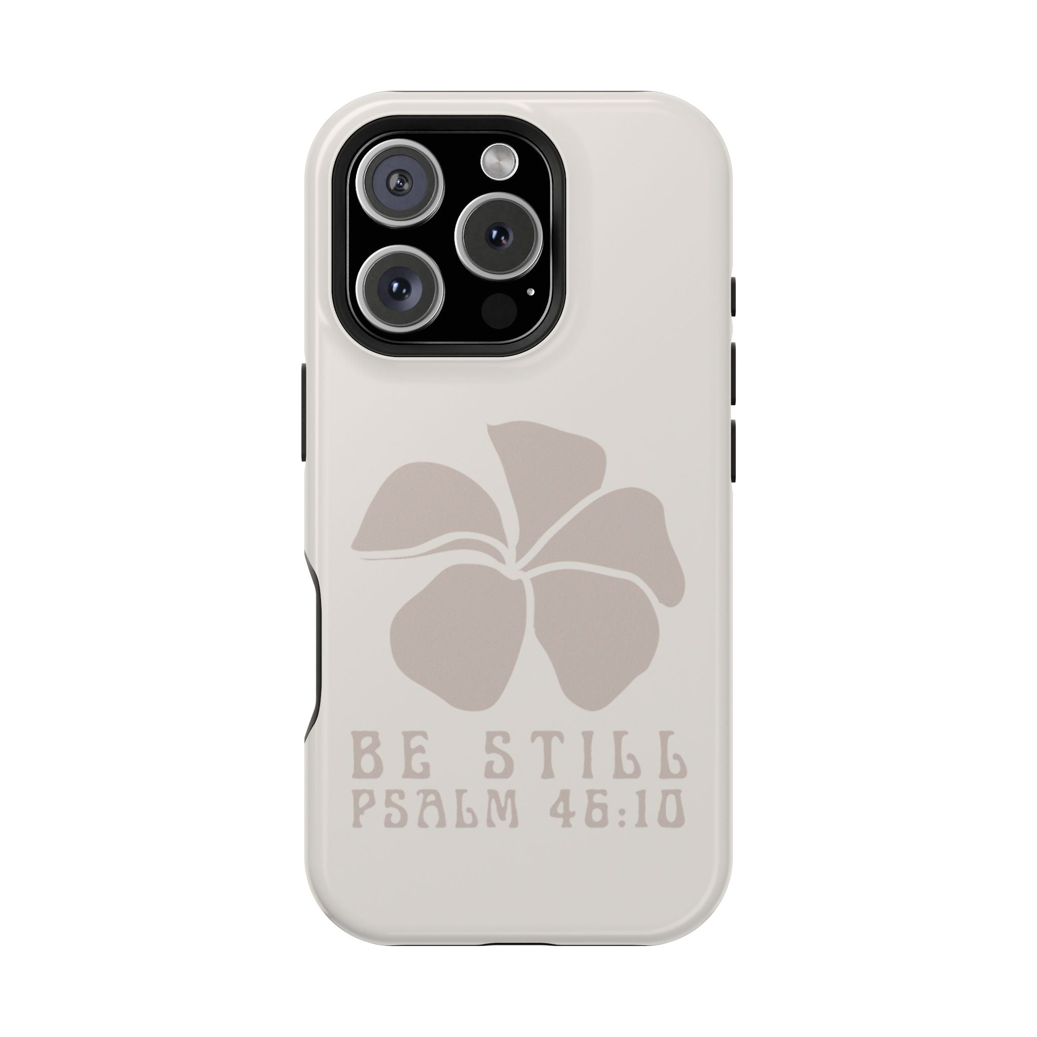 Be Still Plumeria Hard Phone Case