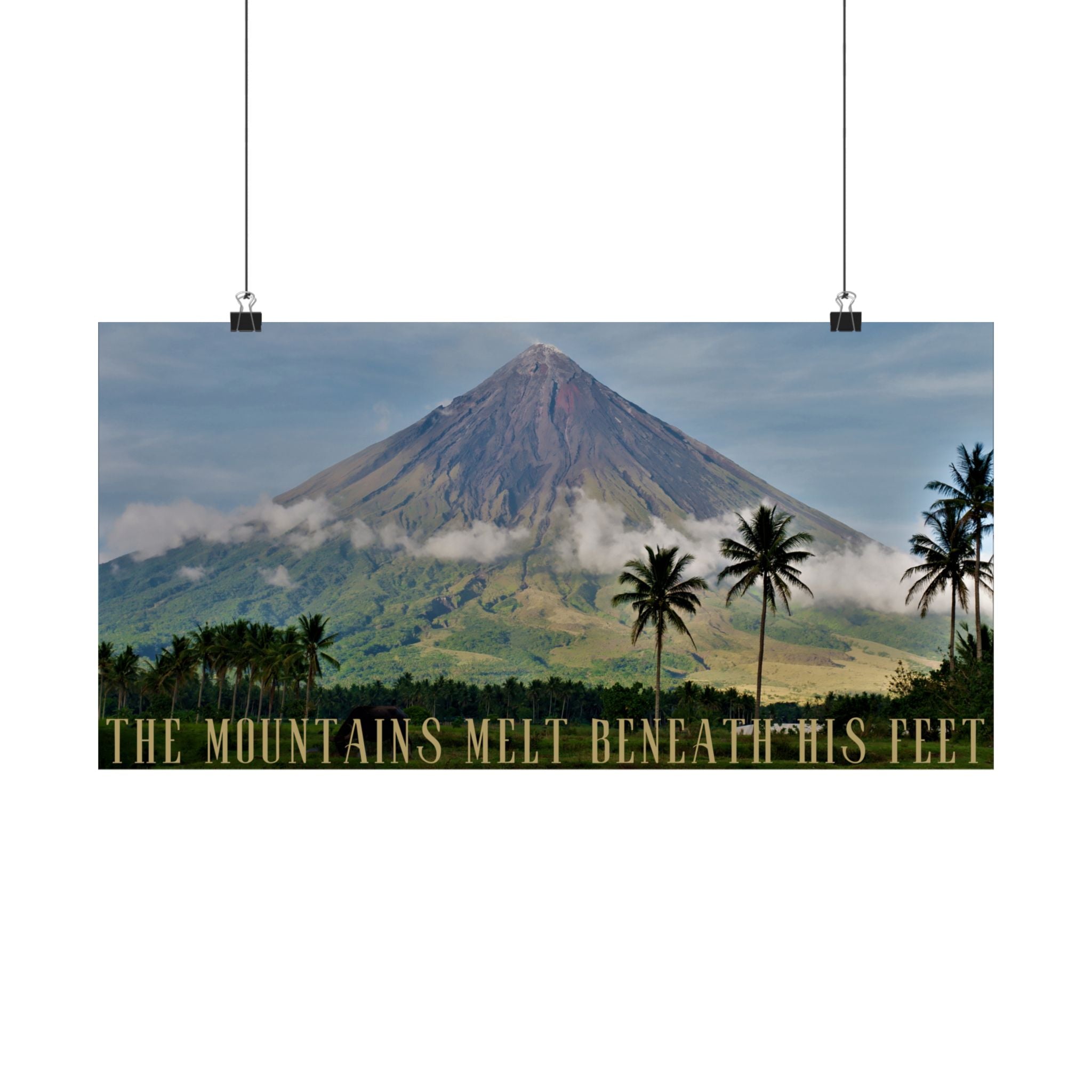 Mountains Melt Art Print