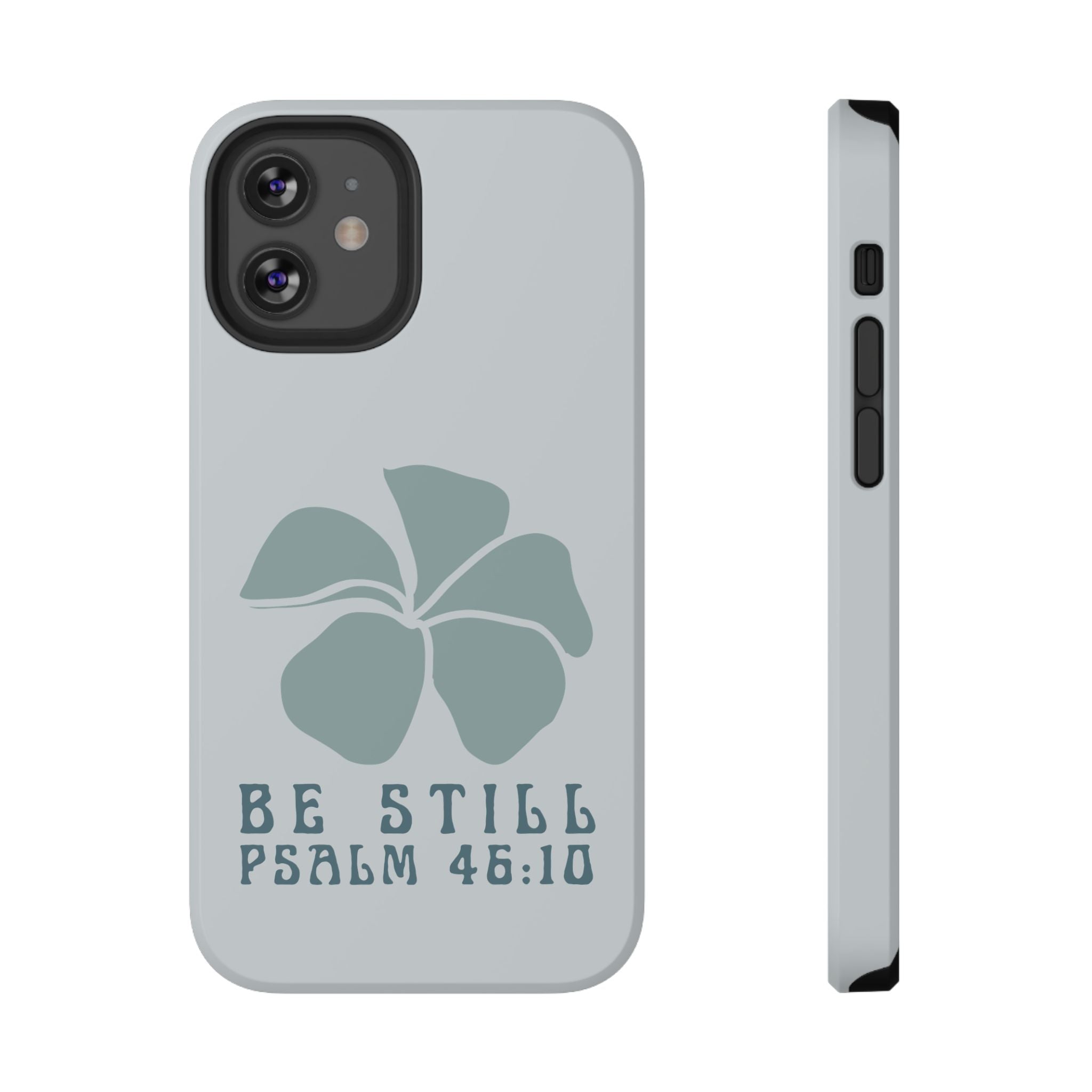 Be Still Plumeria Hard Phone Case