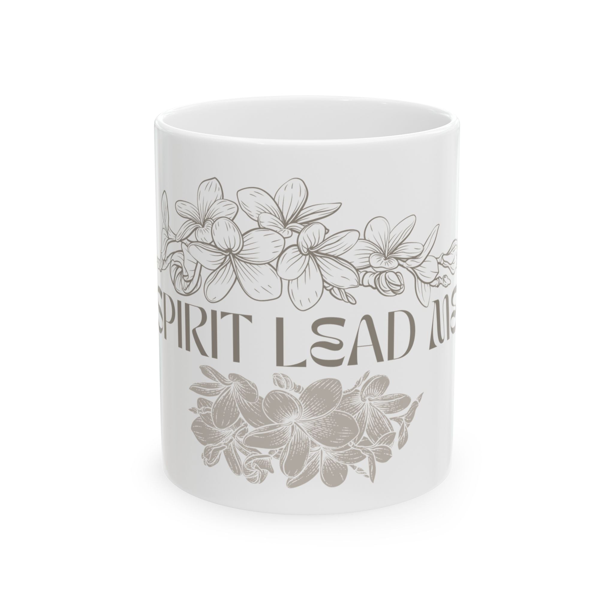 Plumeria Spirit White Mug