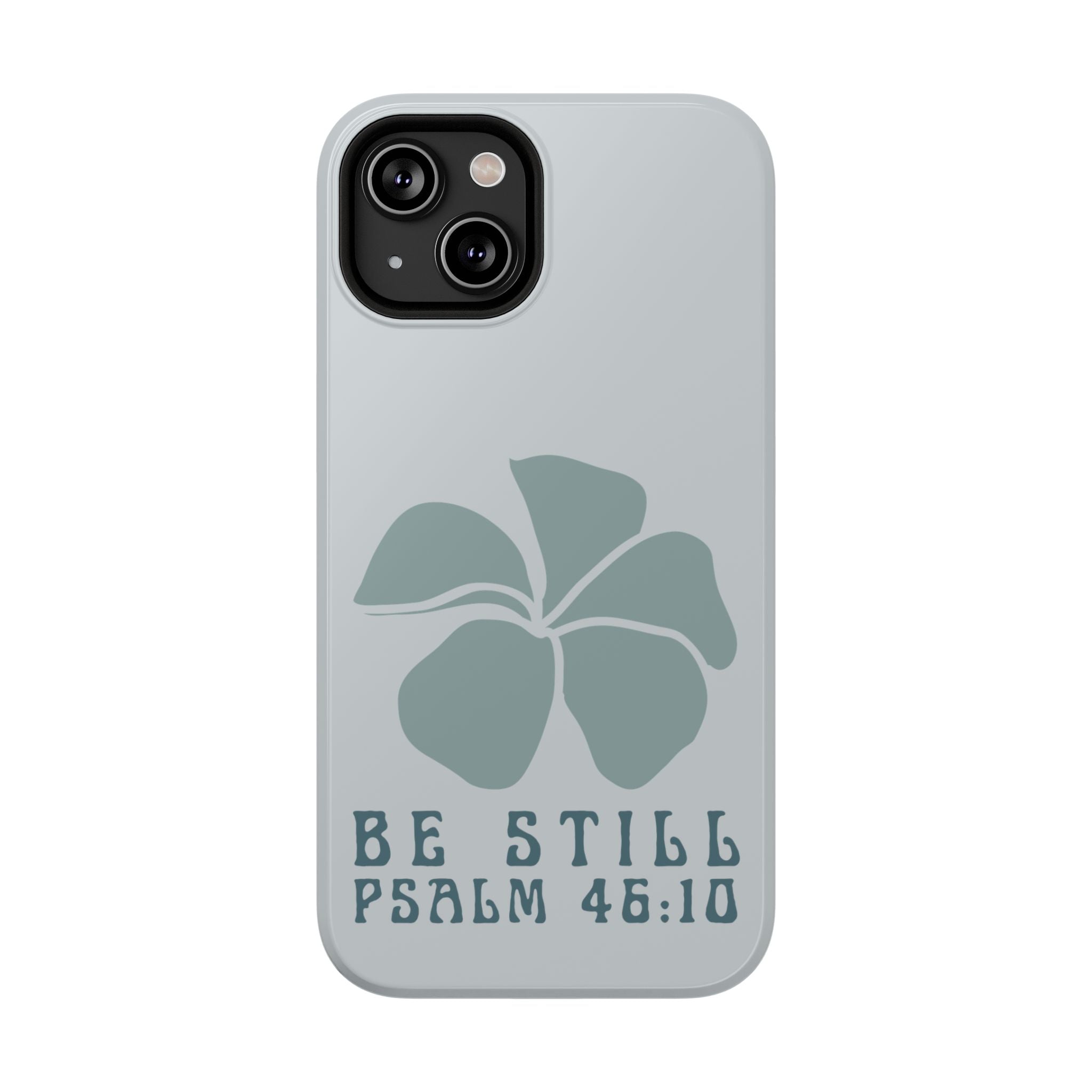 Be Still Plumeria Hard Phone Case
