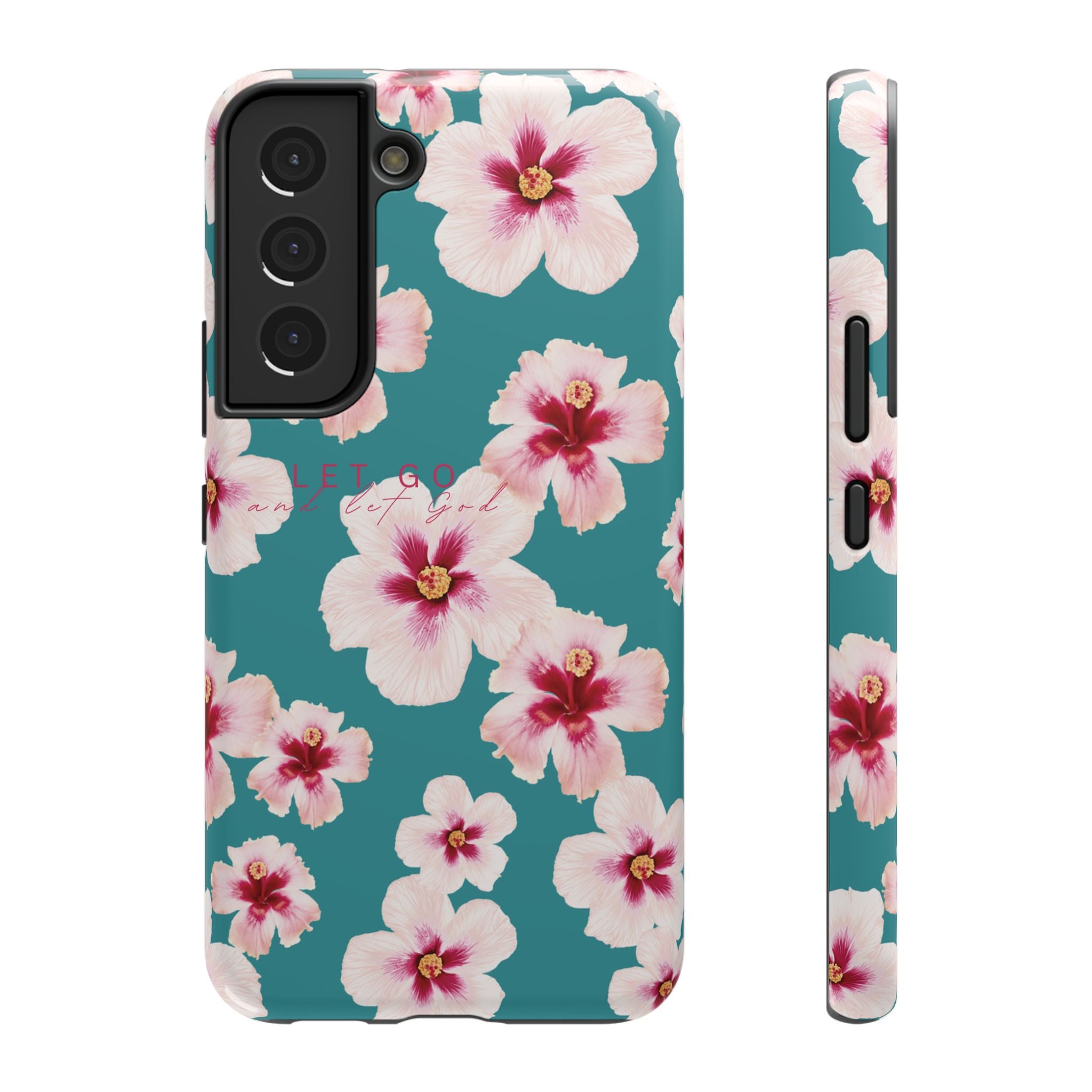 Let Go Hibiscus Hard Phone Case