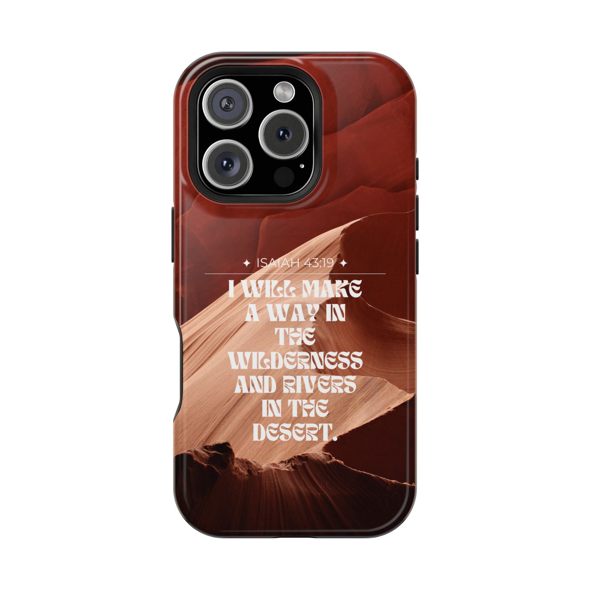 Rivers In The Desert Hard Phone Case