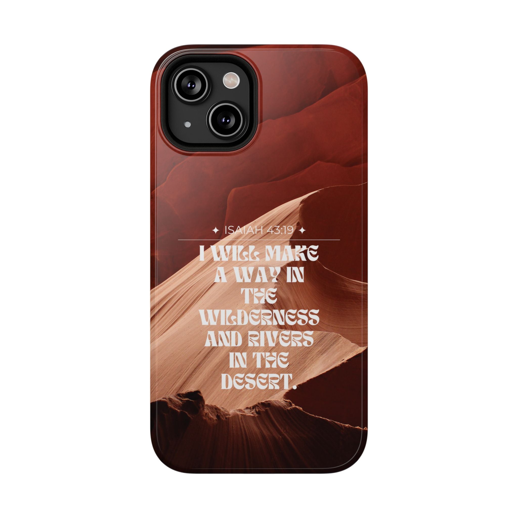Rivers In The Desert Hard Phone Case