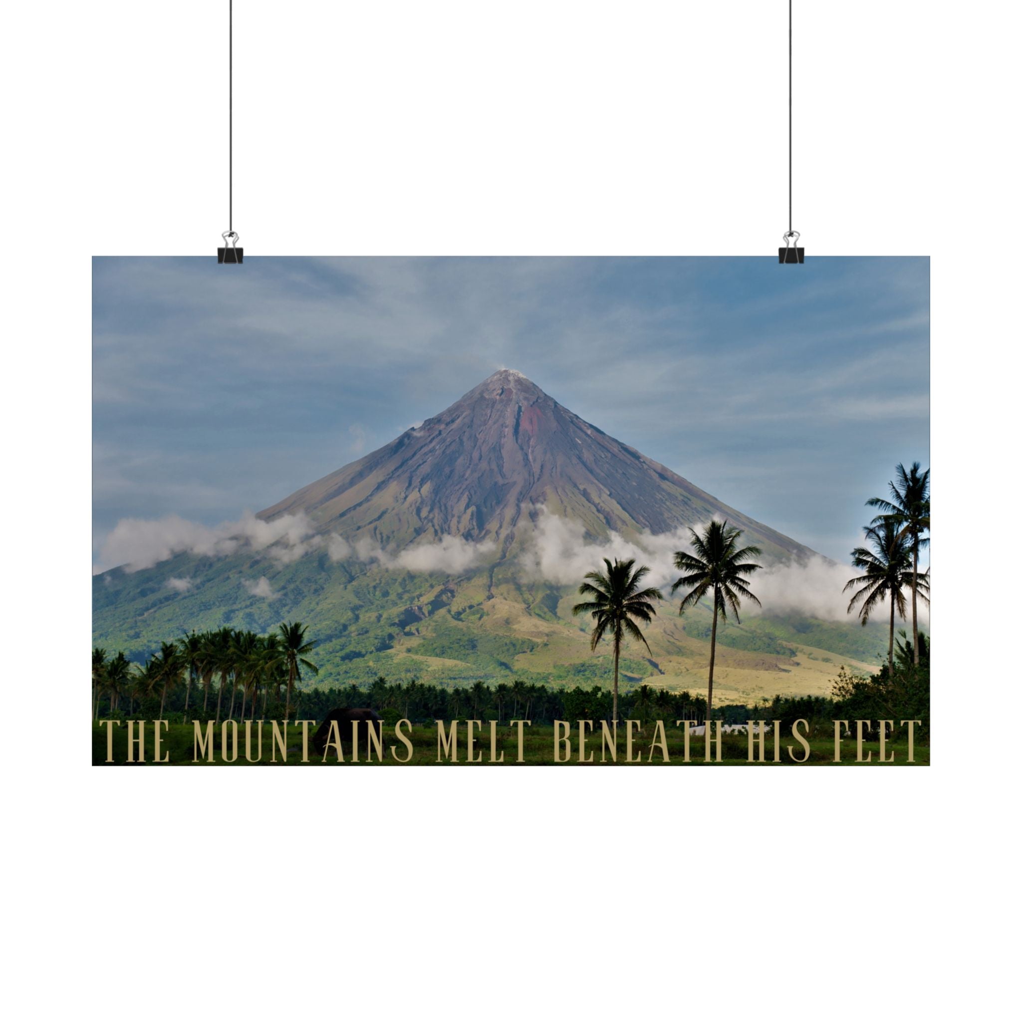 Mountains Melt Art Print
