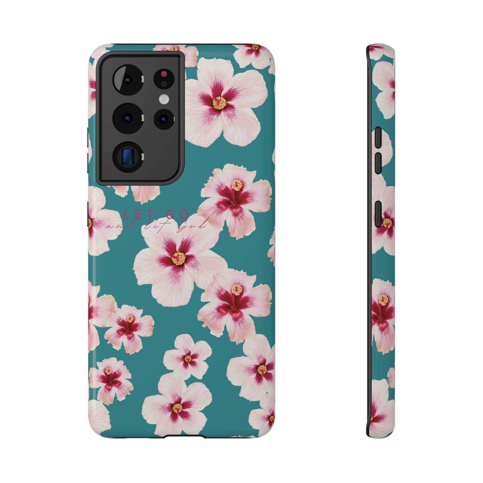 Let Go Hibiscus Hard Phone Case