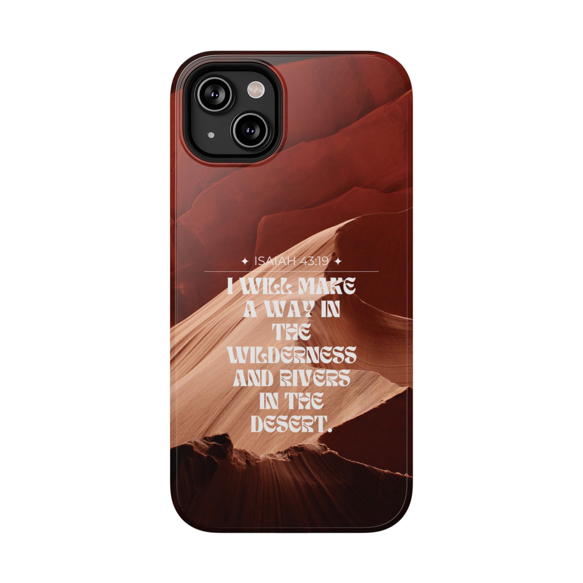 Rivers In The Desert Hard Phone Case