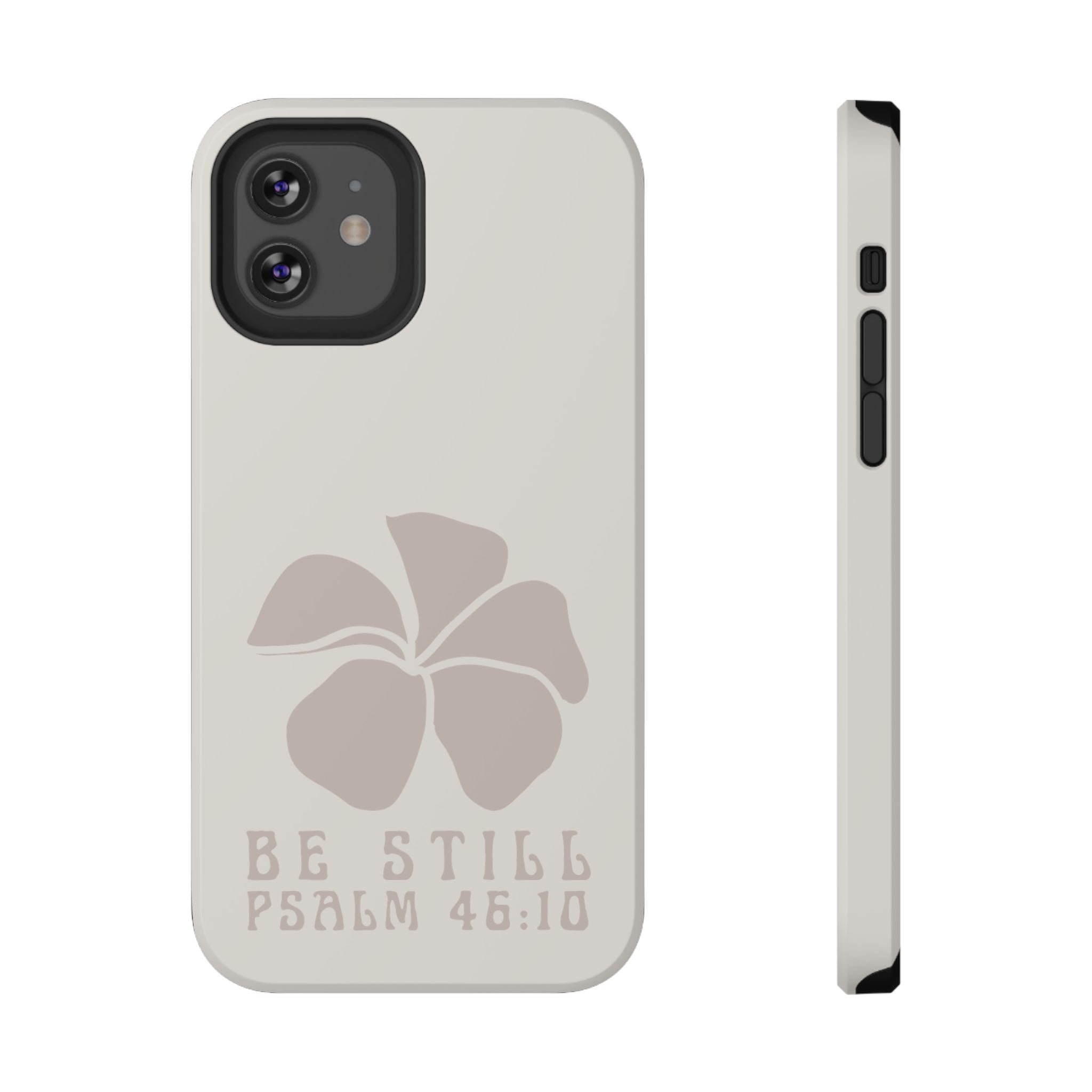 Be Still Plumeria Hard Phone Case