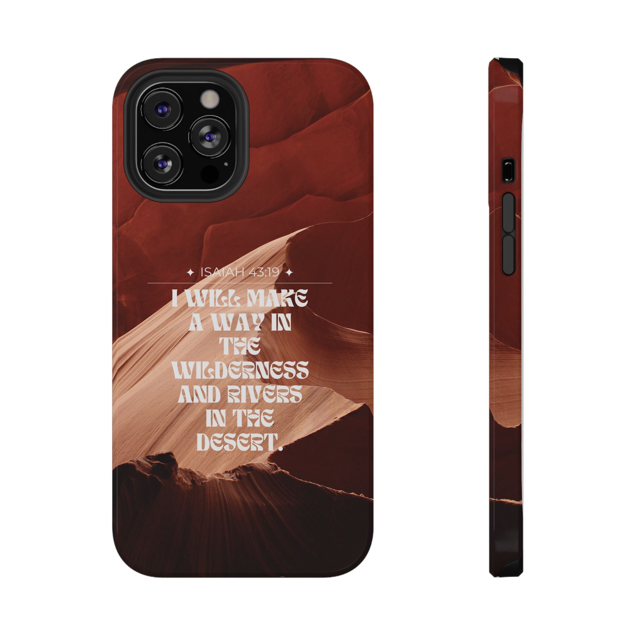 Rivers In The Desert Hard Phone Case