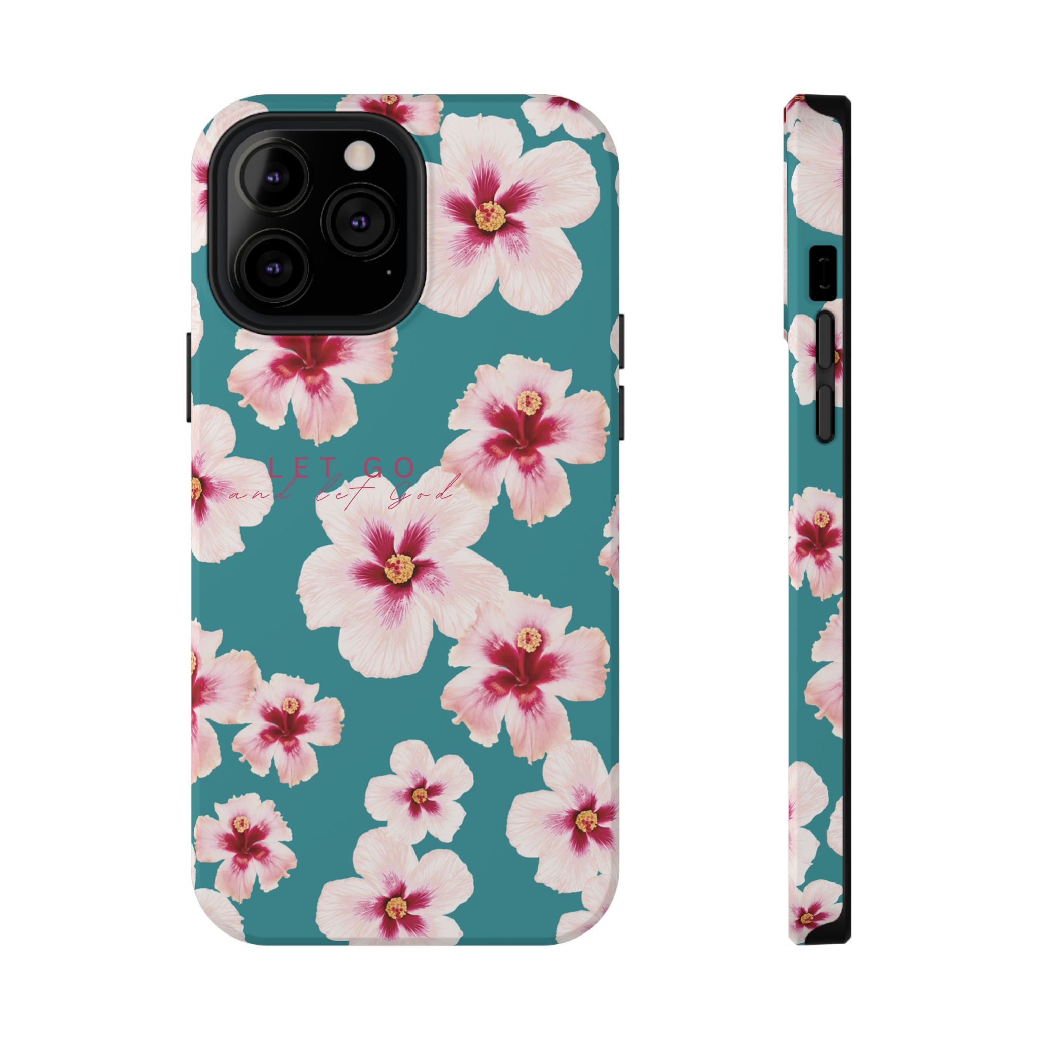 Let Go Hibiscus Hard Phone Case