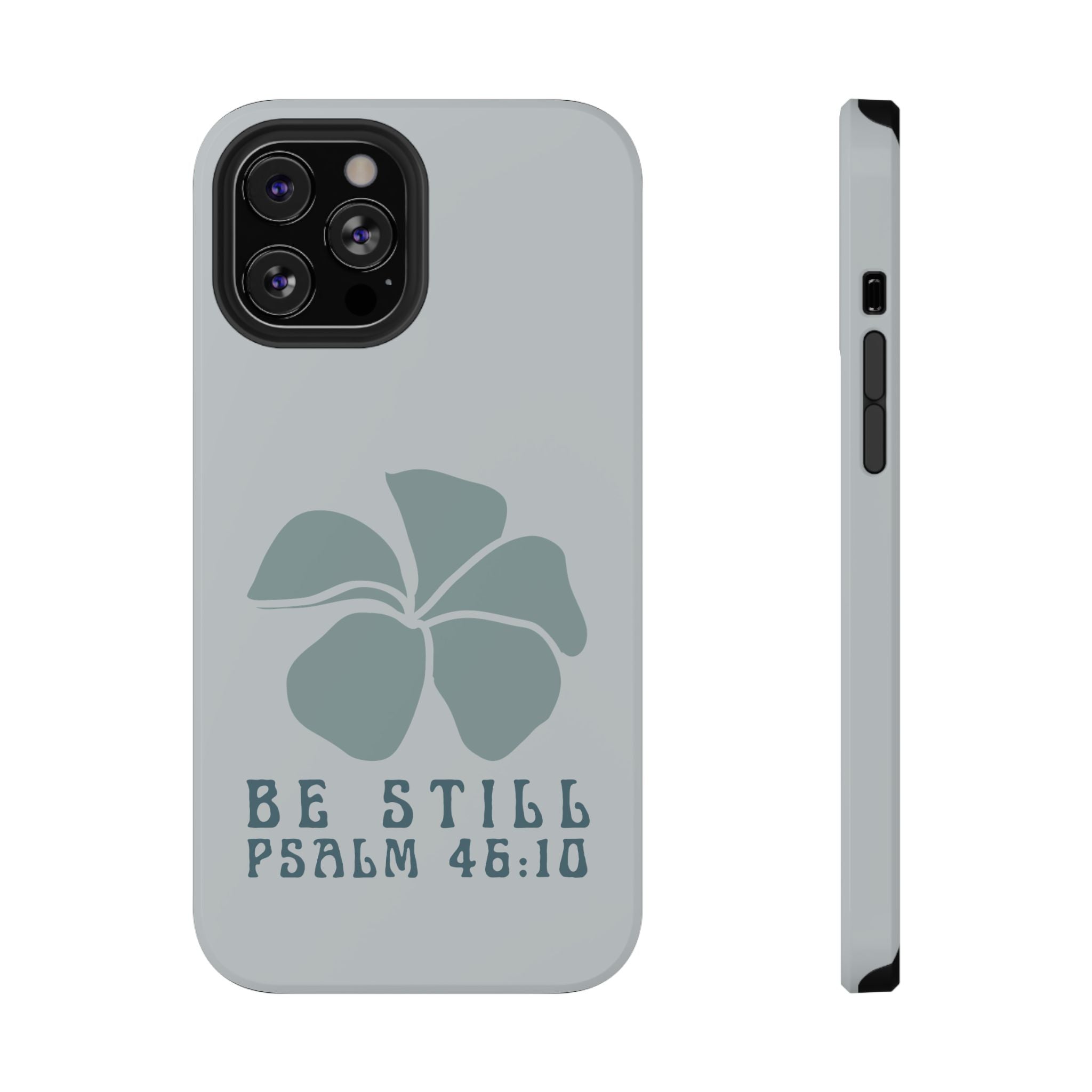 Be Still Plumeria Hard Phone Case
