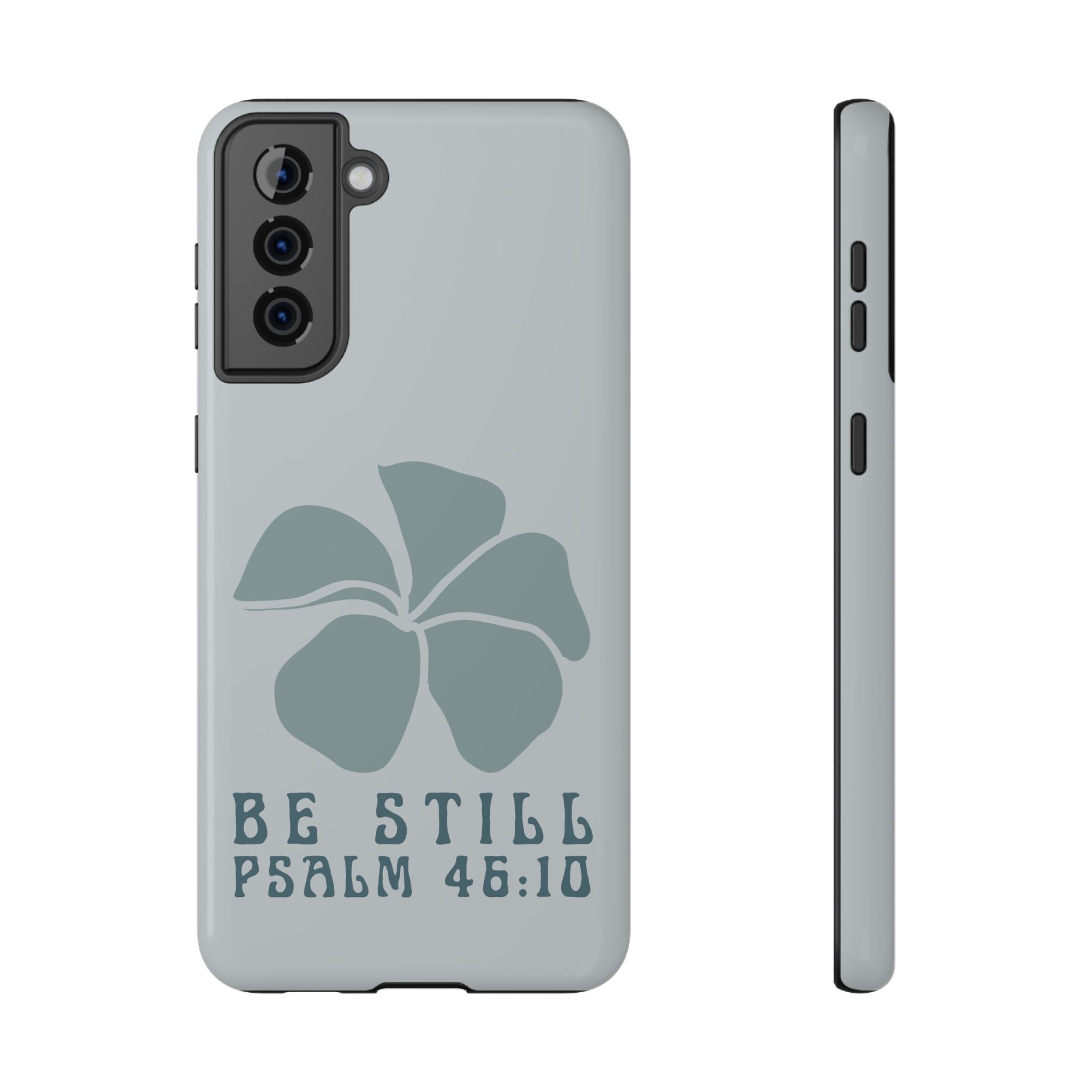 Be Still Plumeria Hard Phone Case