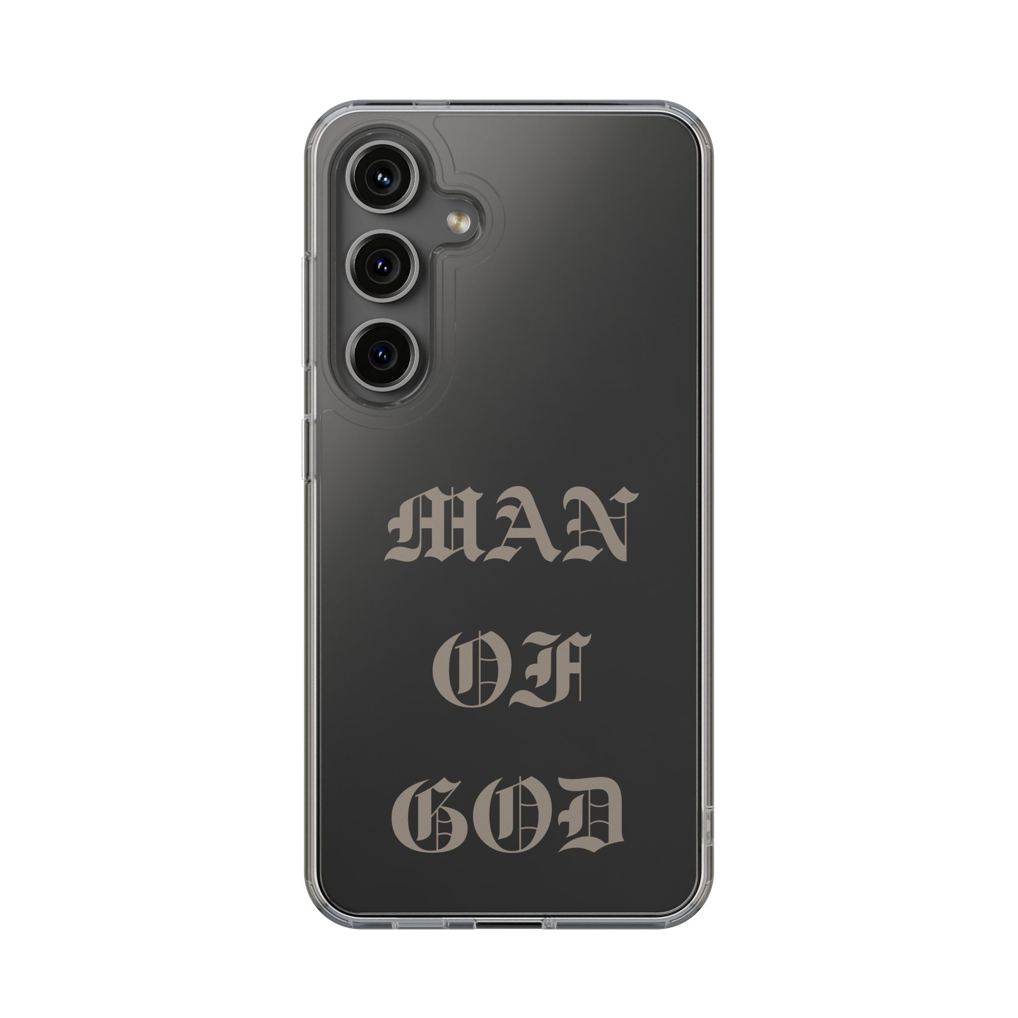 Man Of God OE Clear Phone Case