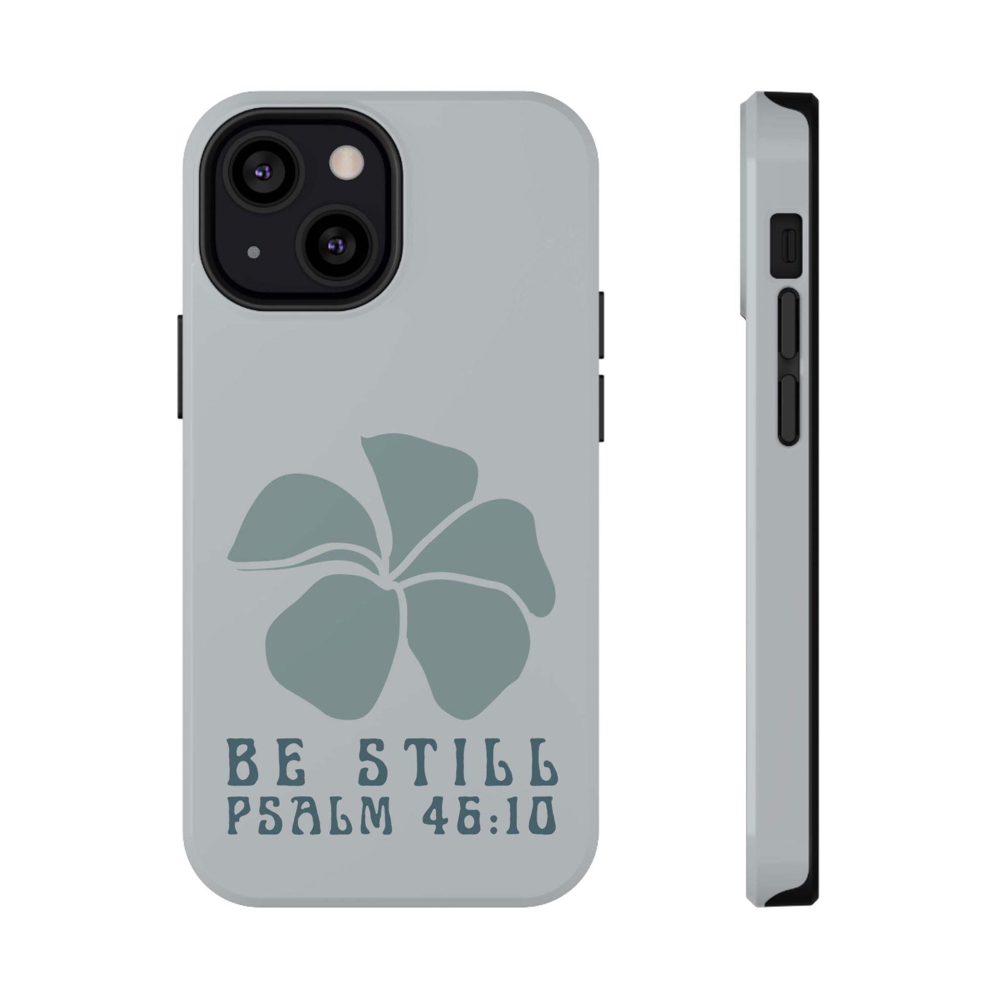 Be Still Plumeria Hard Phone Case