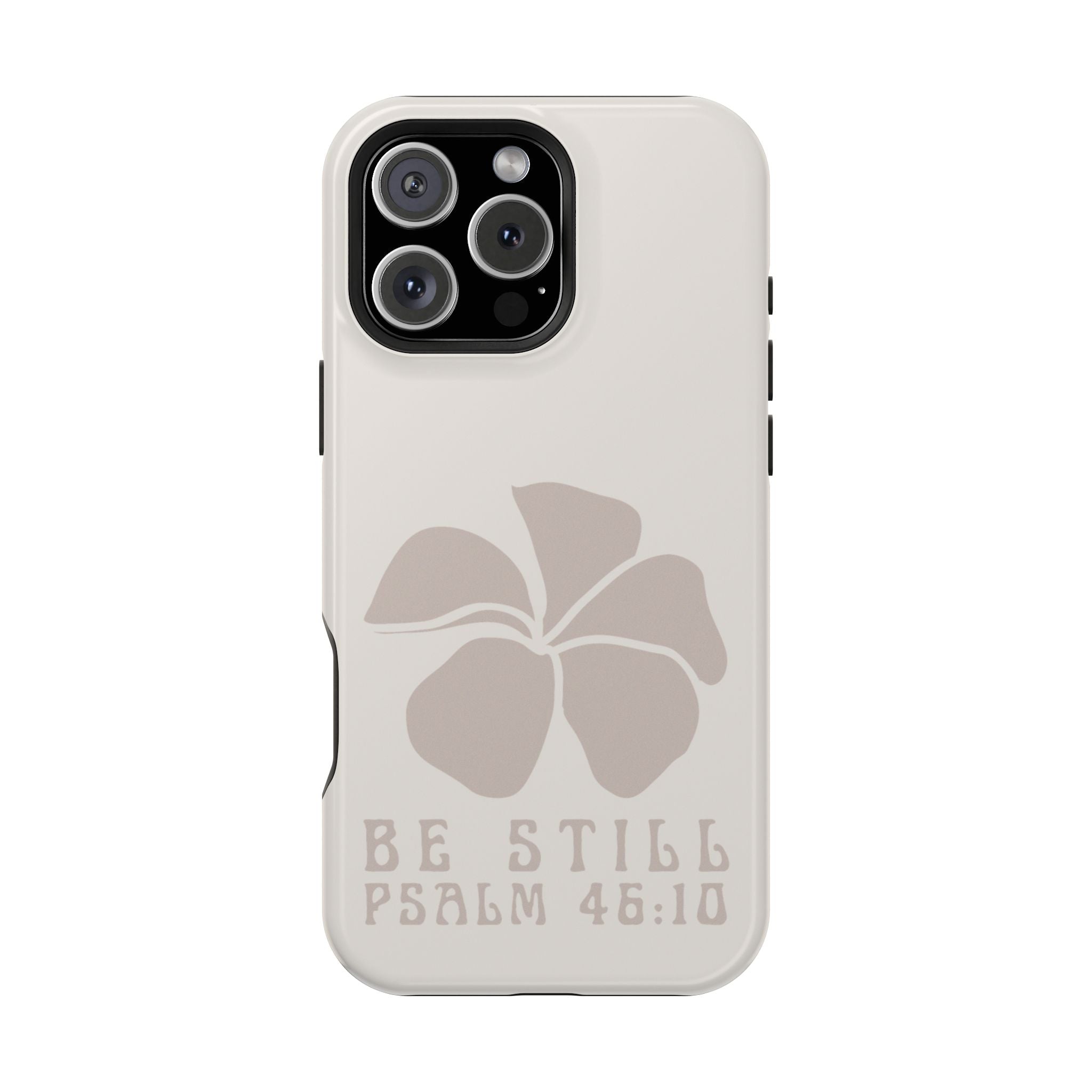 Be Still Plumeria Hard Phone Case
