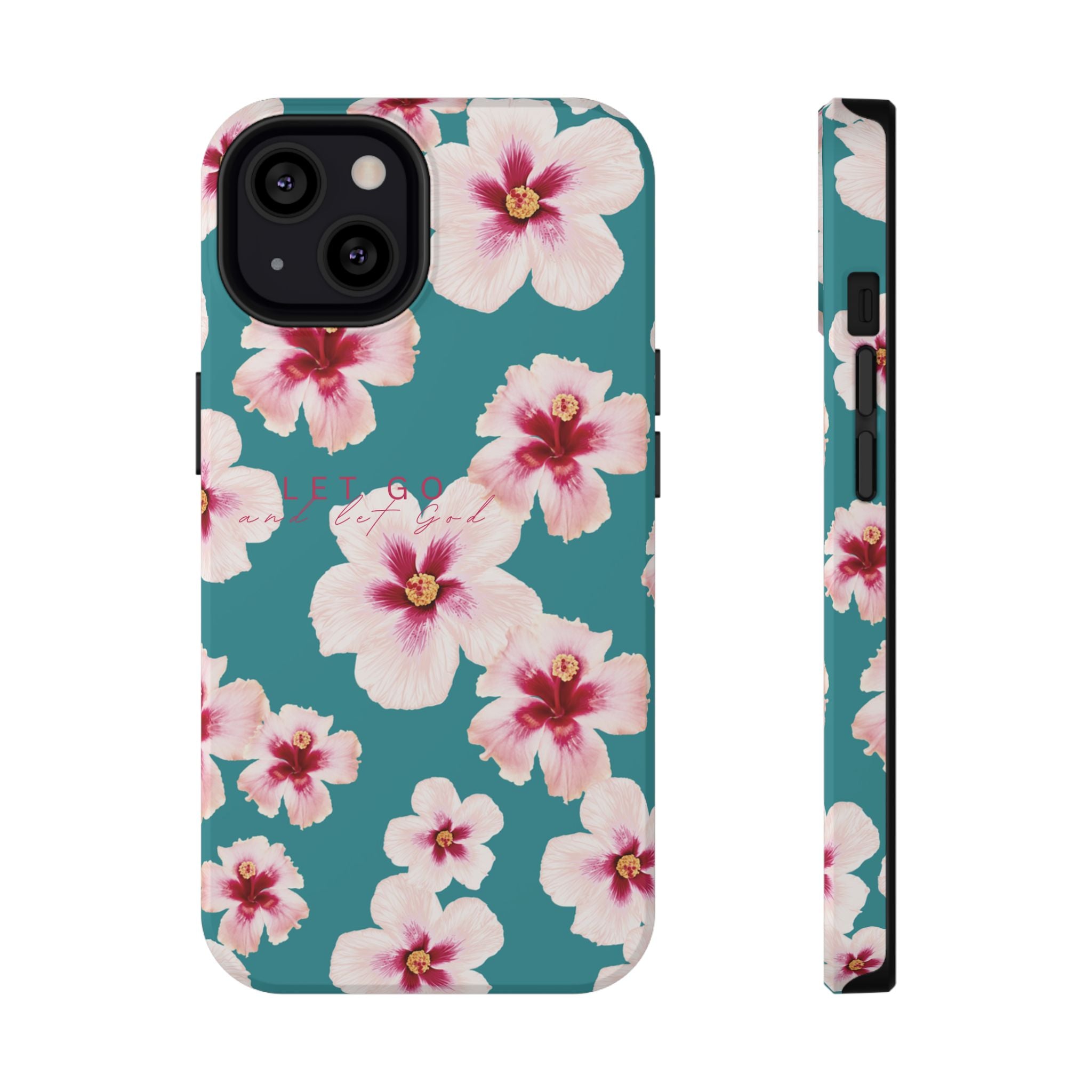 Let Go Hibiscus Hard Phone Case