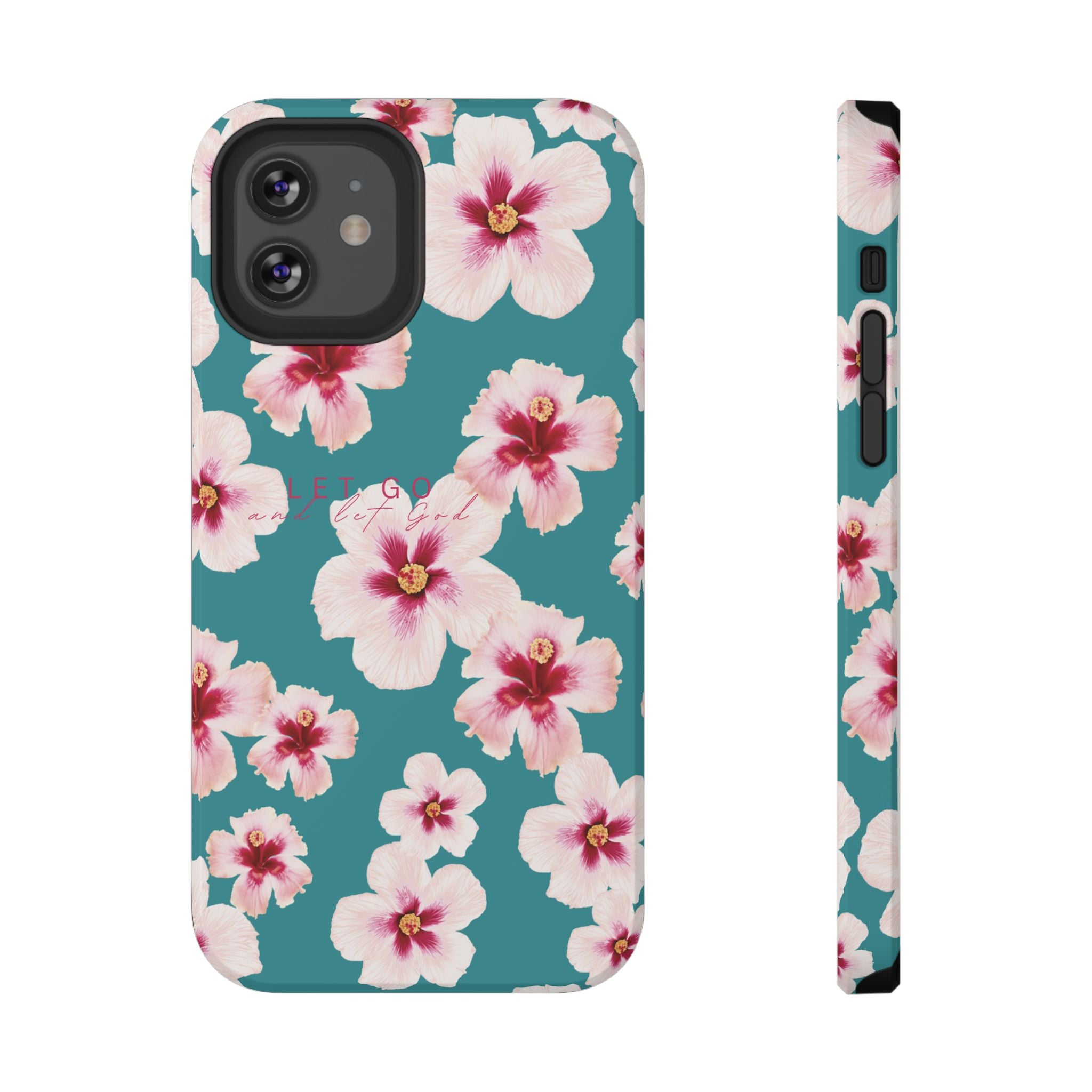 Let Go Hibiscus Hard Phone Case
