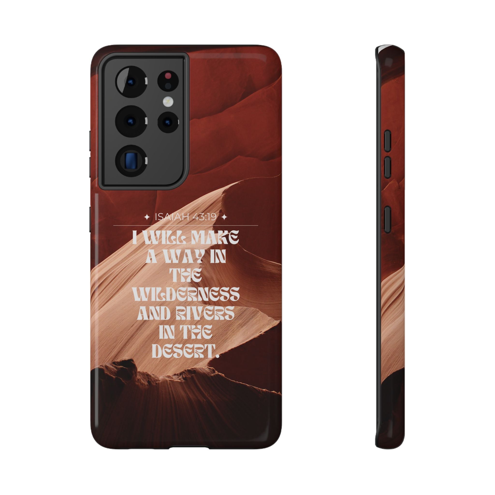 Rivers In The Desert Hard Phone Case