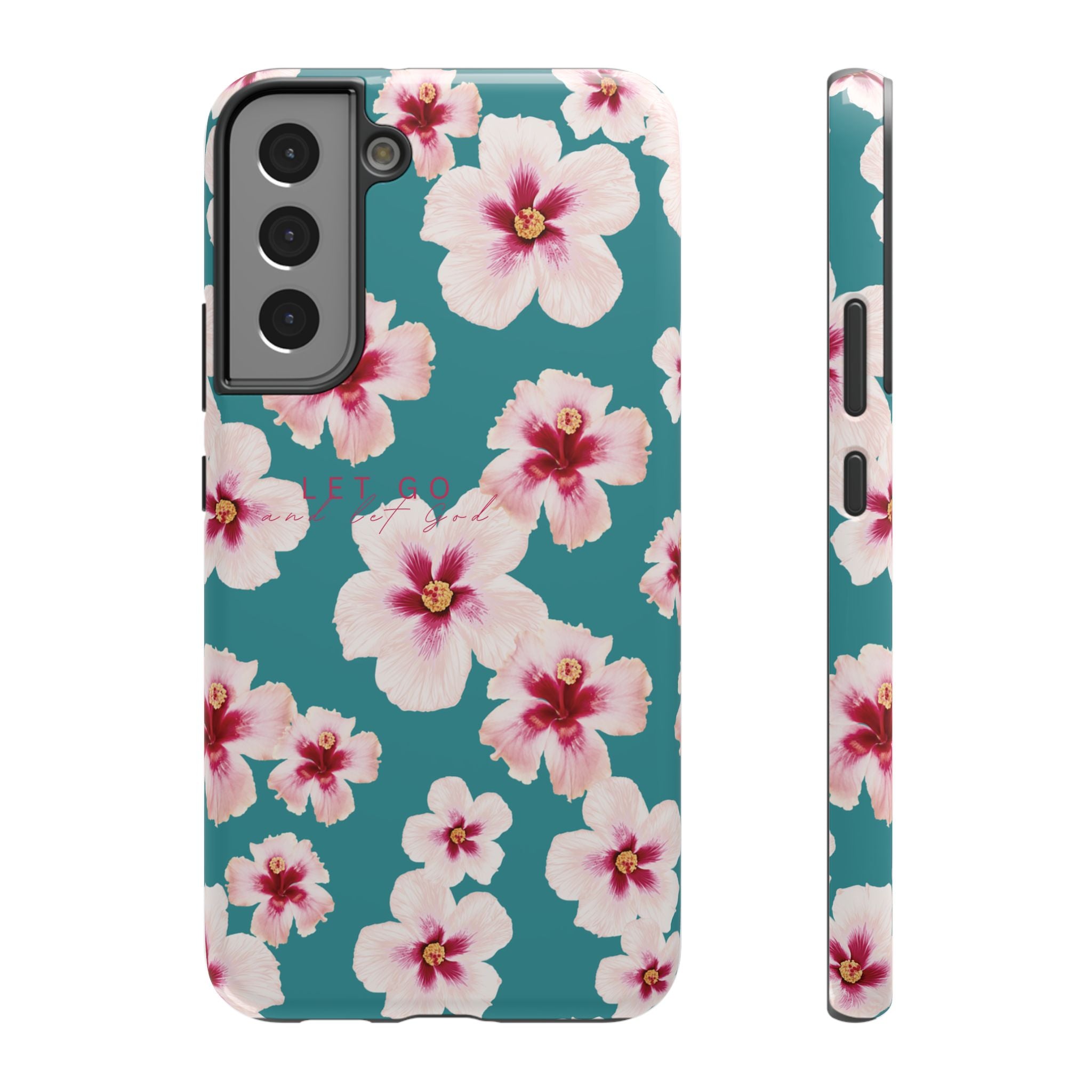 Let Go Hibiscus Hard Phone Case