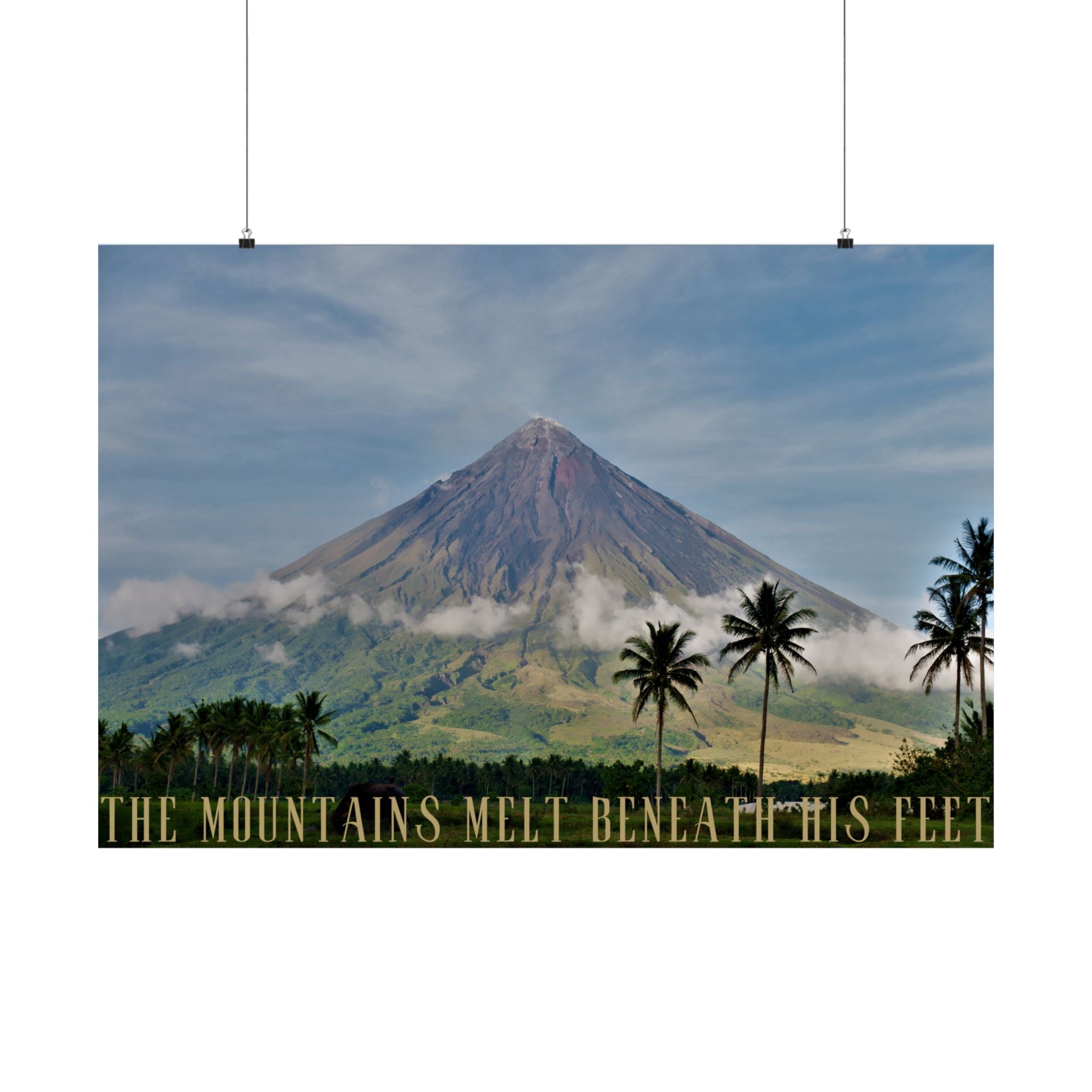Mountains Melt Art Print
