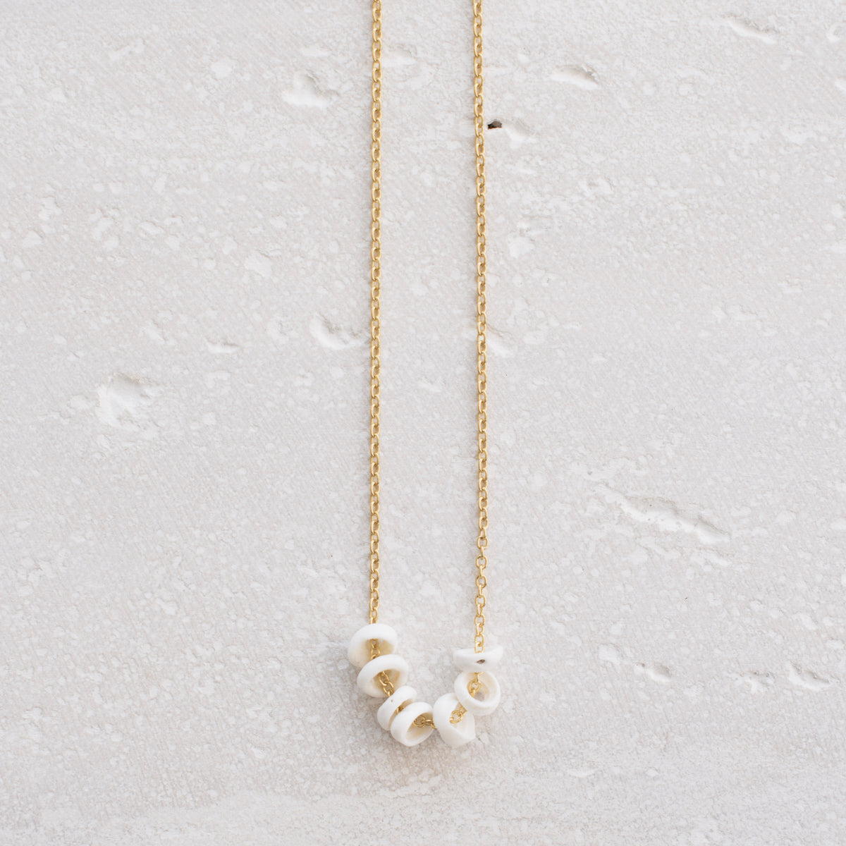 Floating Puka Shell Choker