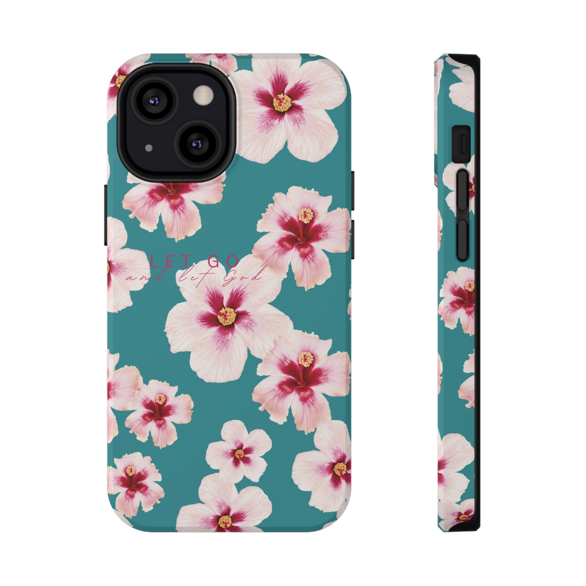 Let Go Hibiscus Hard Phone Case