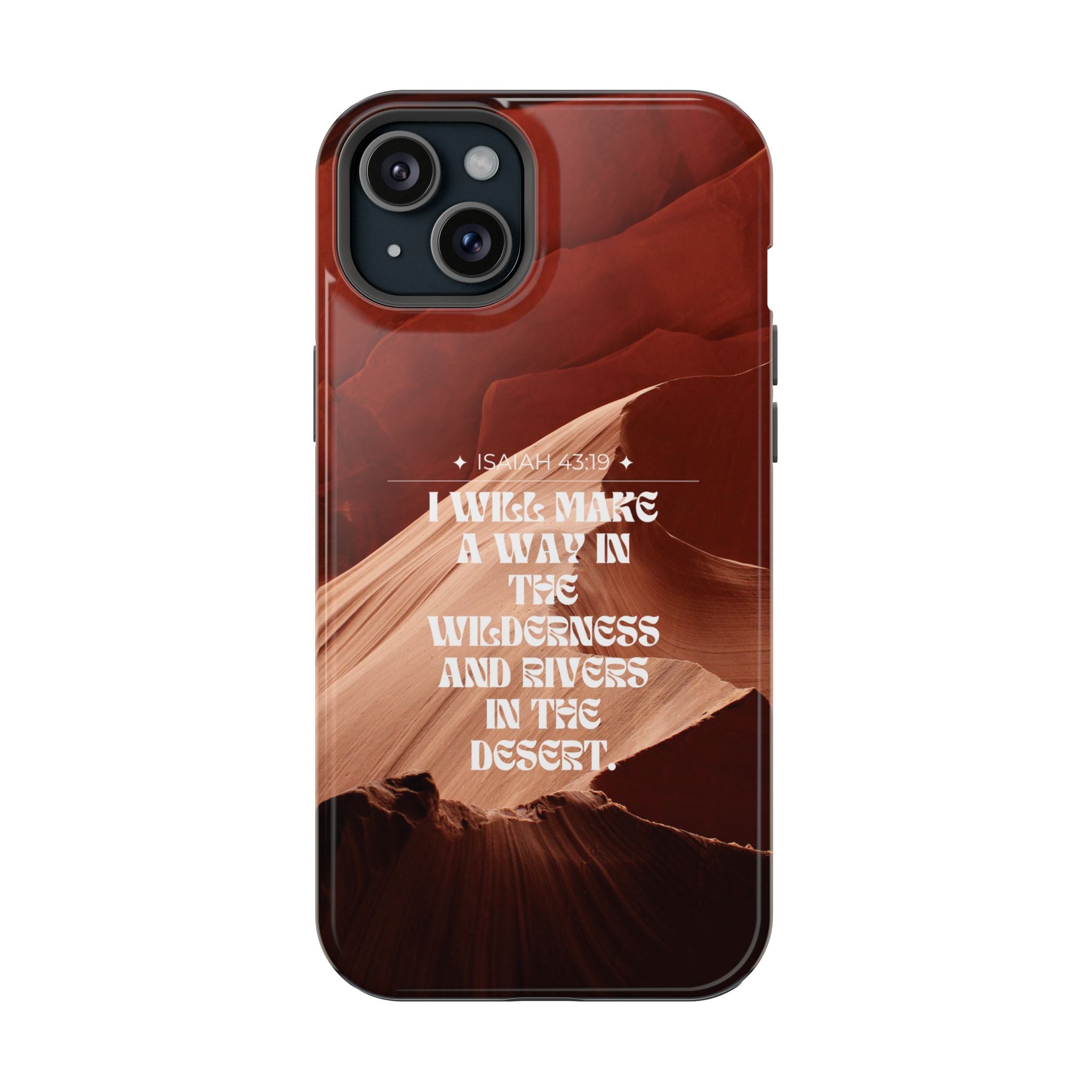 Rivers In The Desert Hard Phone Case