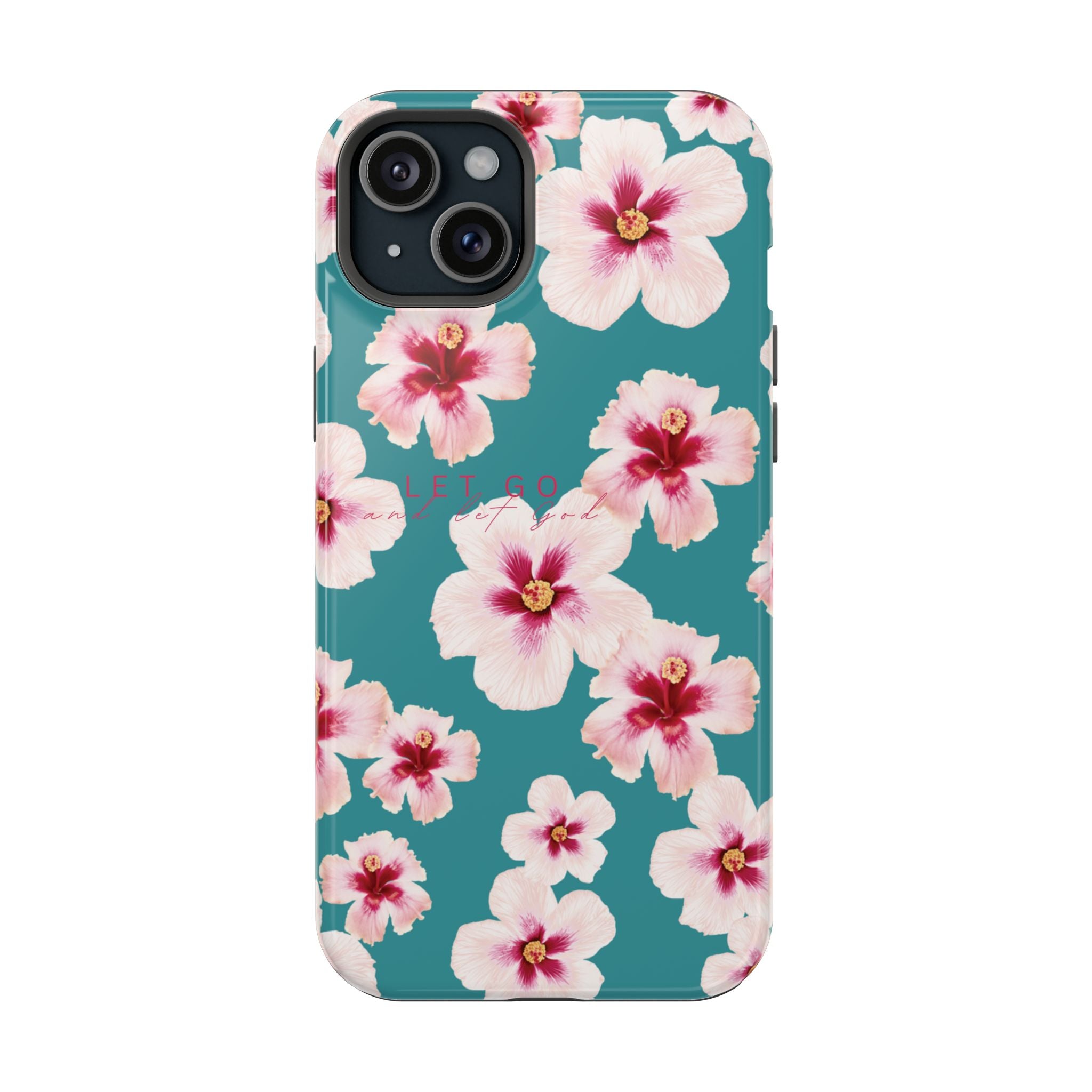 Let Go Hibiscus Hard Phone Case