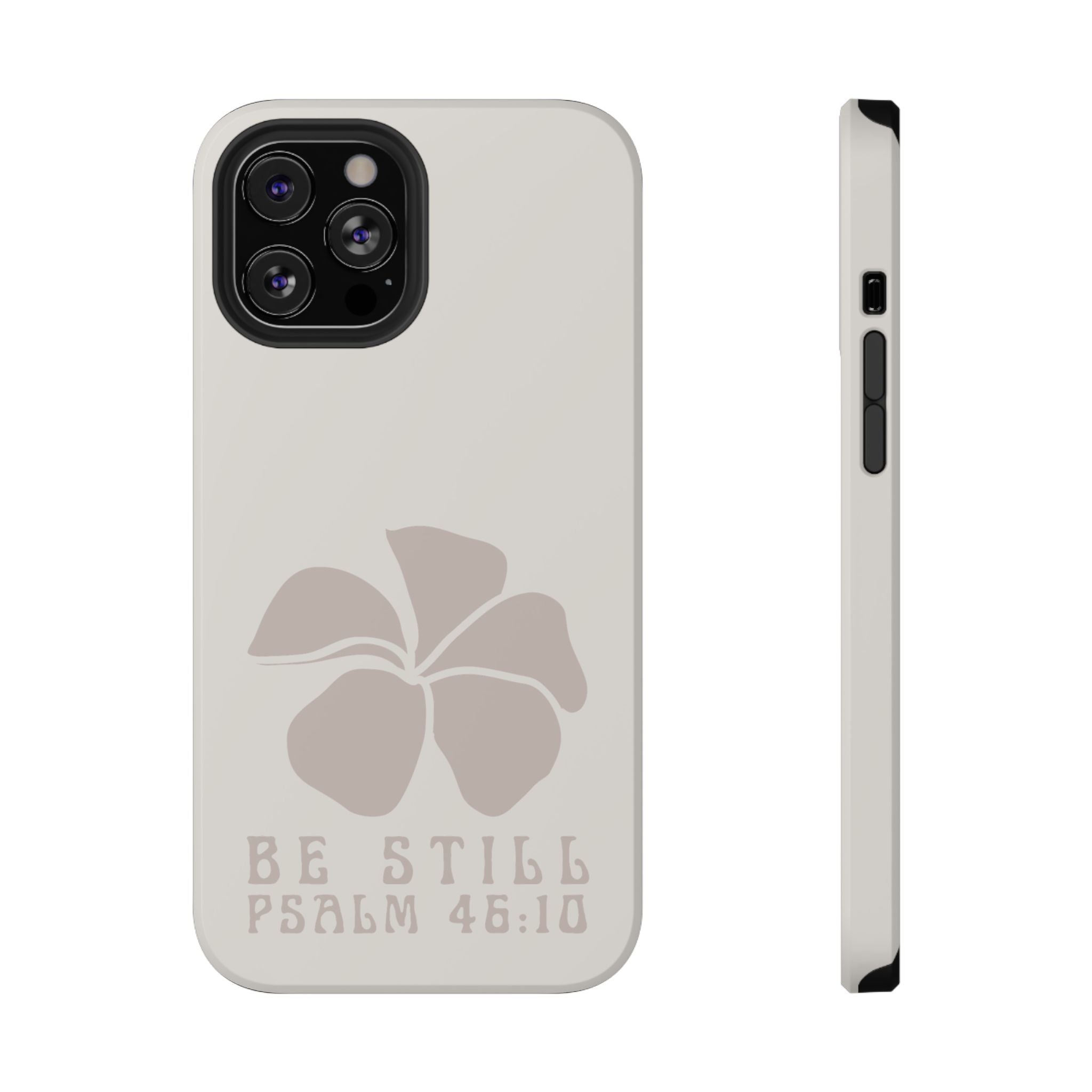 Be Still Plumeria Hard Phone Case