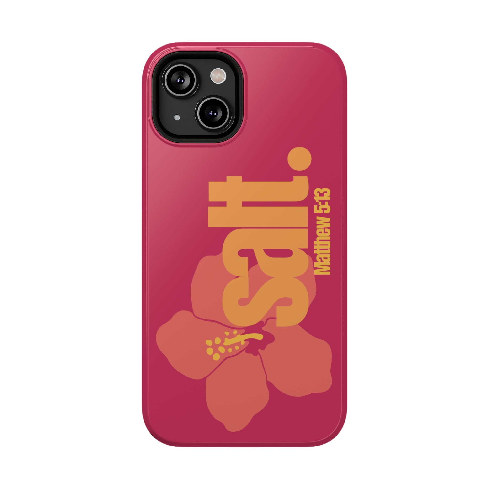 Salt Hibiscus Hard Phone Case